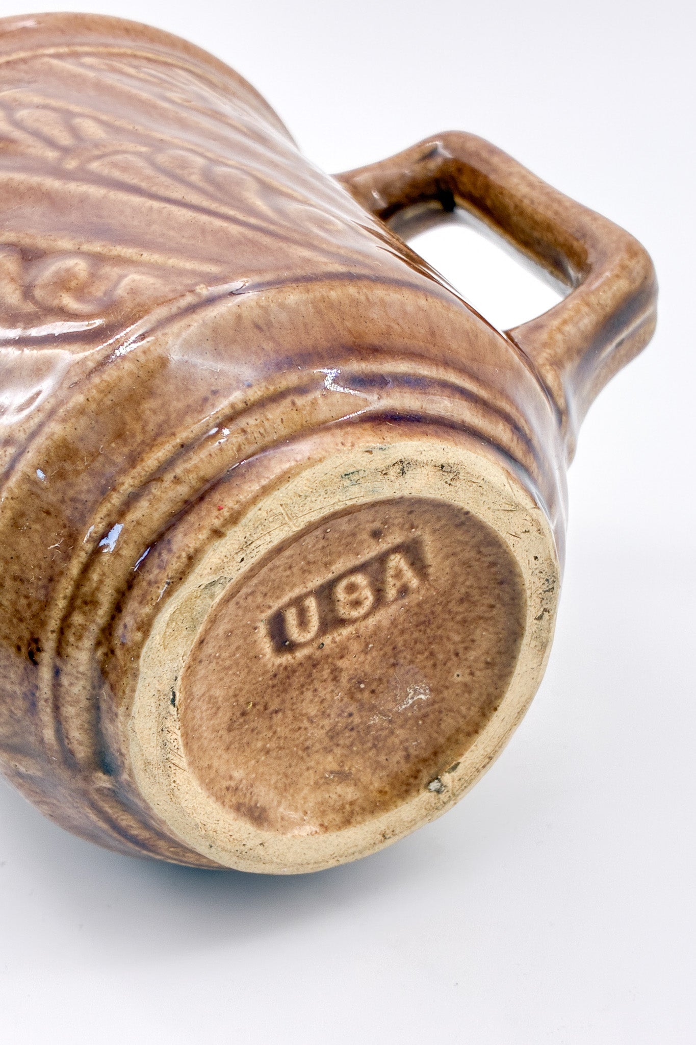 Pottery Pitcher / 陶器 ピッチャー（茶色）