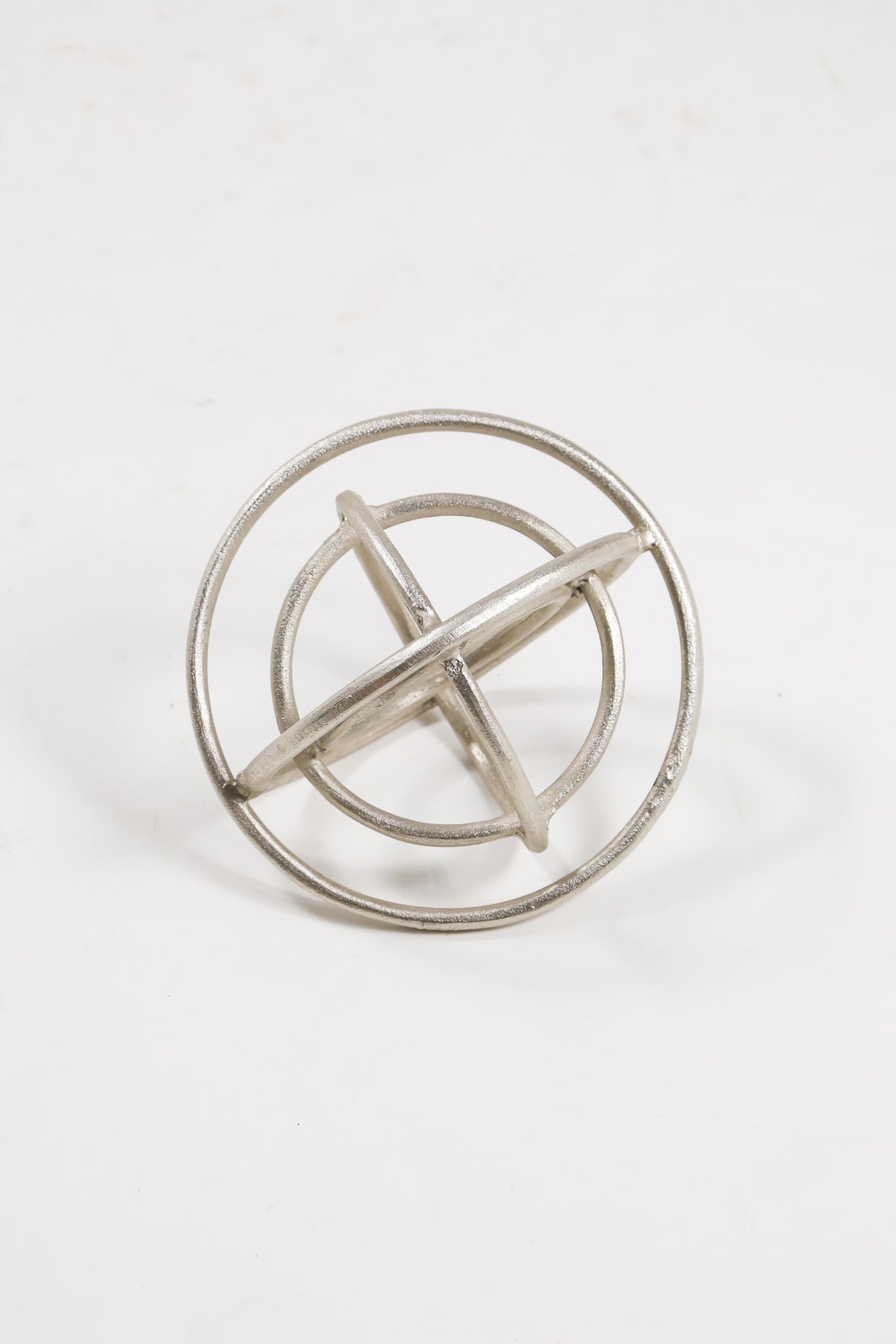Vintage Metal Ring Sculpture / ヴィンテージ メタル リング スカルプチャー オブジェクト