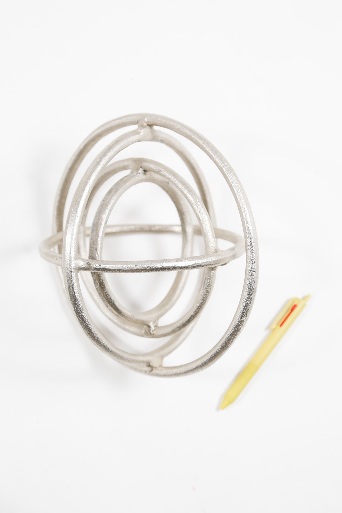 Vintage Metal Ring Sculpture / ヴィンテージ メタル リング スカルプチャー オブジェクト