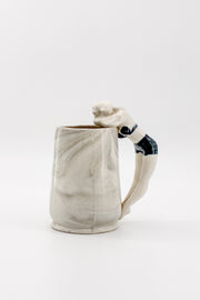 Nude Lady Handle Marble Mug / ヌードレディハンドル マーブルマグ