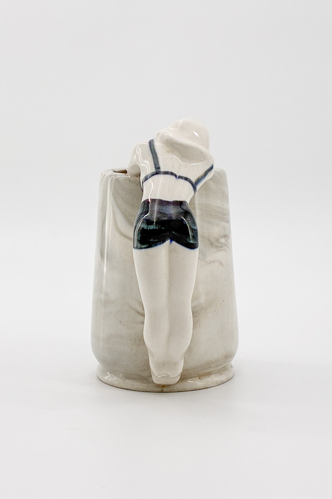 Nude Lady Handle Marble Mug / ヌードレディハンドル マーブルマグ