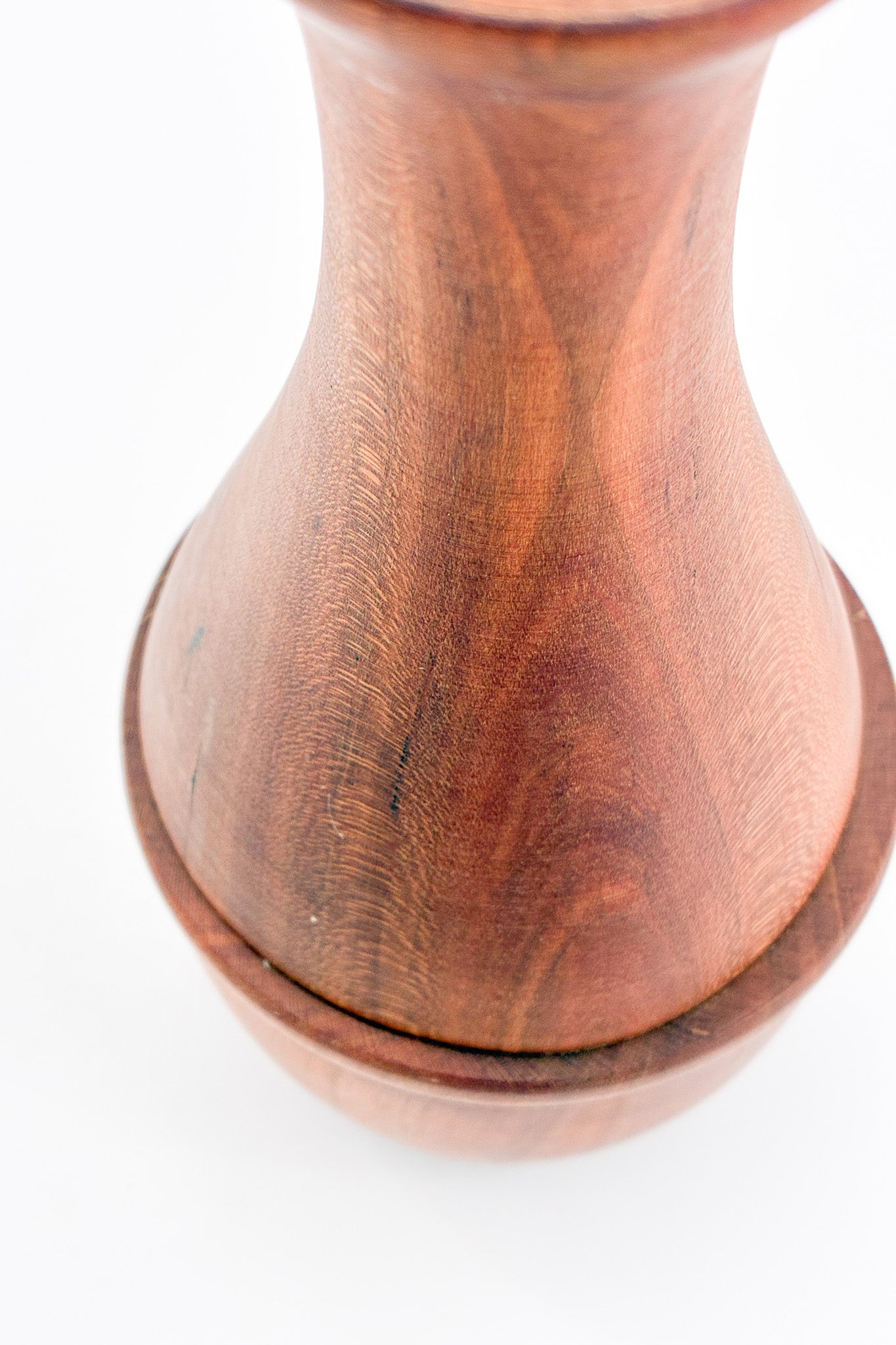 Wooden Single Flower Vase / 木製 一輪挿し