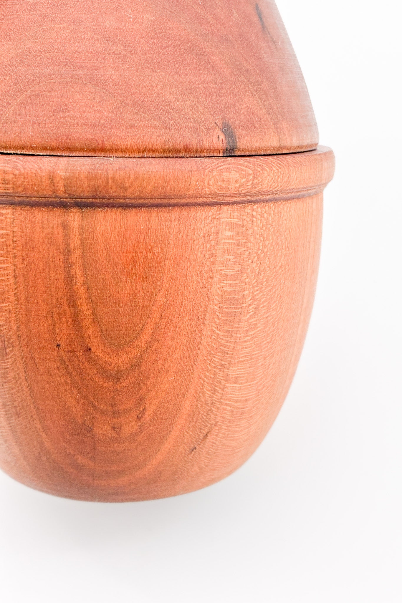 Wooden Single Flower Vase / 木製 一輪挿し