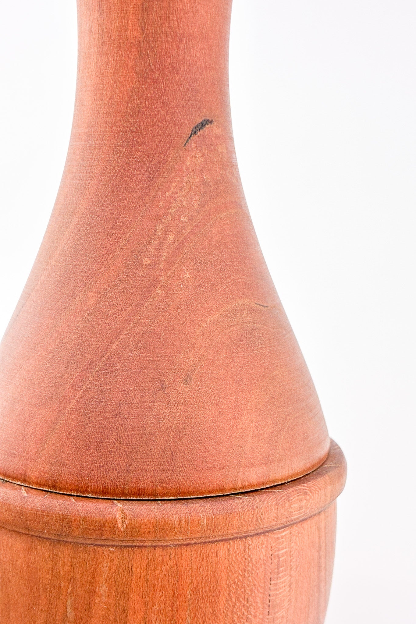 Wooden Single Flower Vase / 木製 一輪挿し