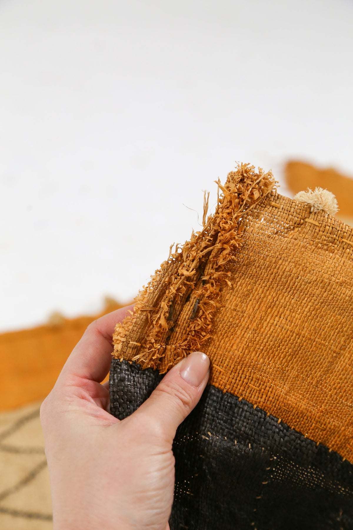 Kuba Cloth Raffia Textile / クバクロス ラフィアテキスタイル