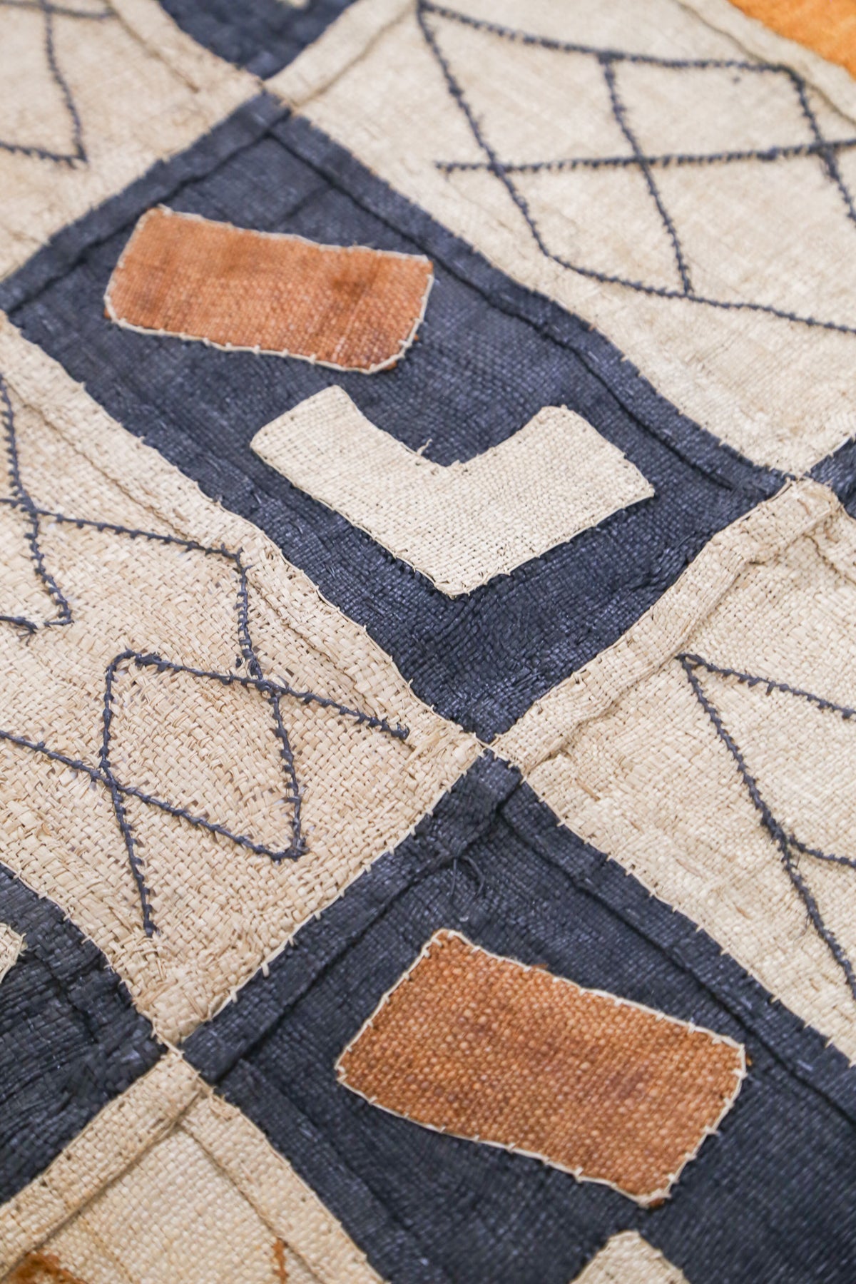 Kuba Cloth Raffia Textile / クバクロス ラフィアテキスタイル