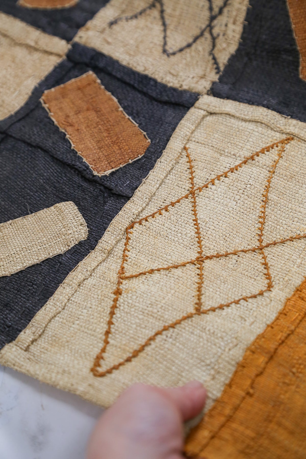 Kuba Cloth Raffia Textile / クバクロス ラフィアテキスタイル