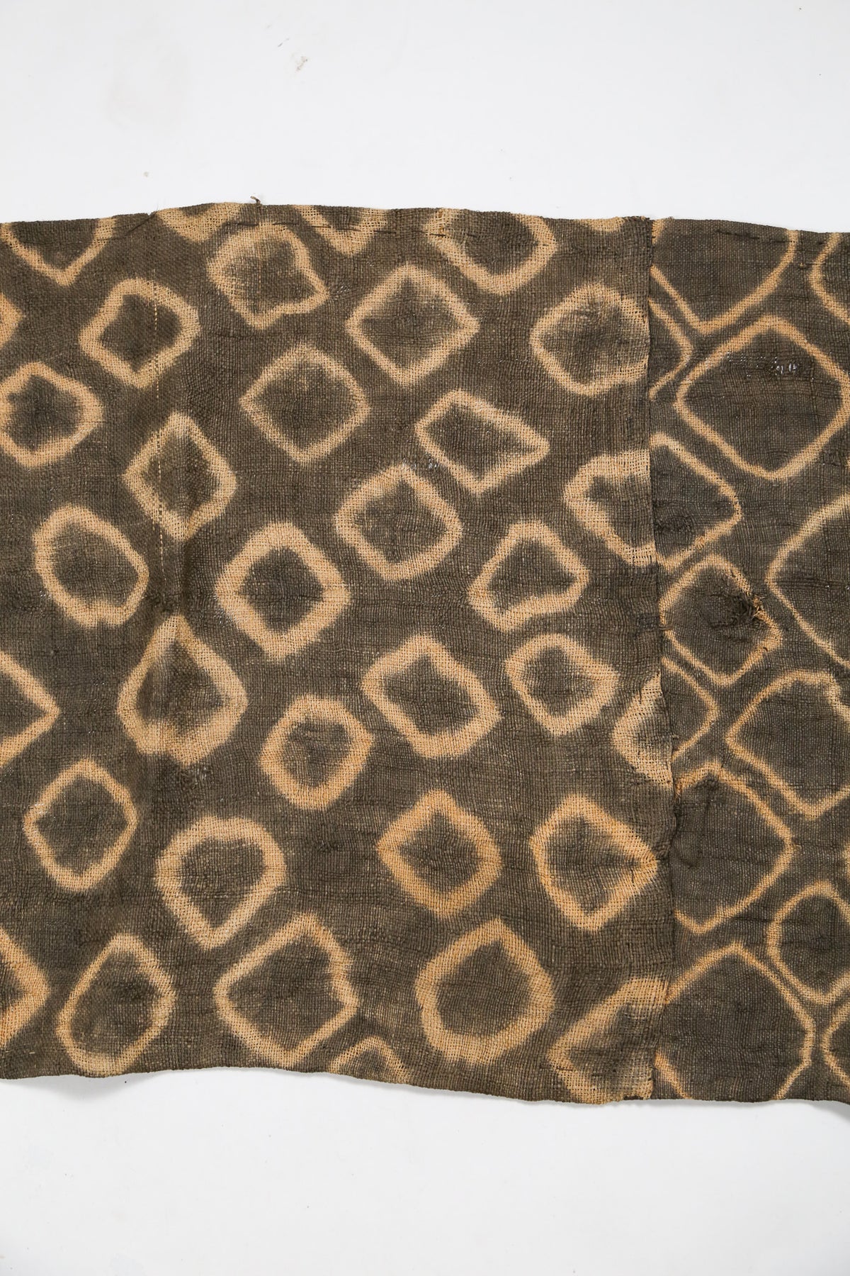 African Vintage Tiedye Fabric / アフリカン ヴィンテージ 絞り染め ロングテキスタイル