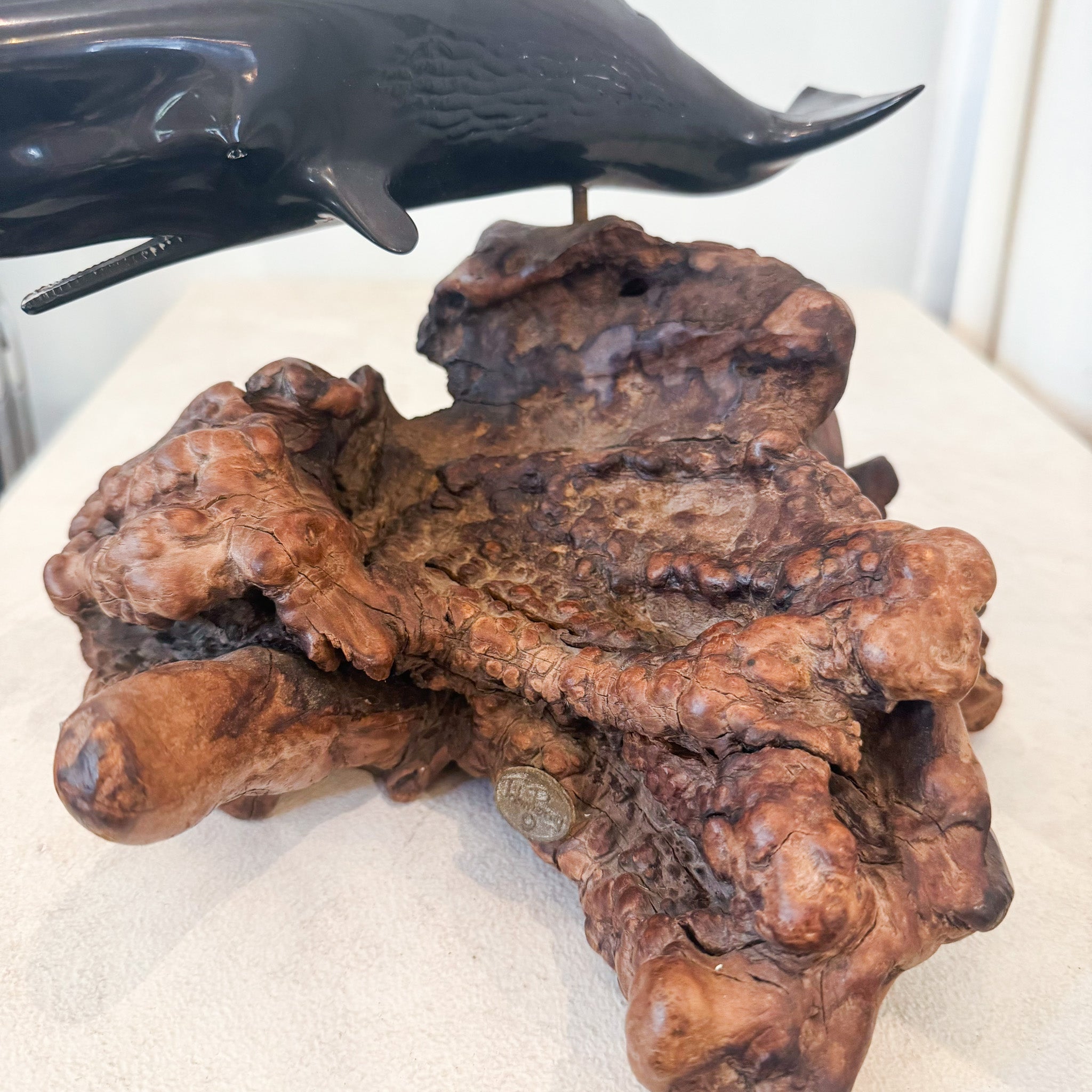 Whale And Burl Object / 鯨と樹瘤のオブジェ
