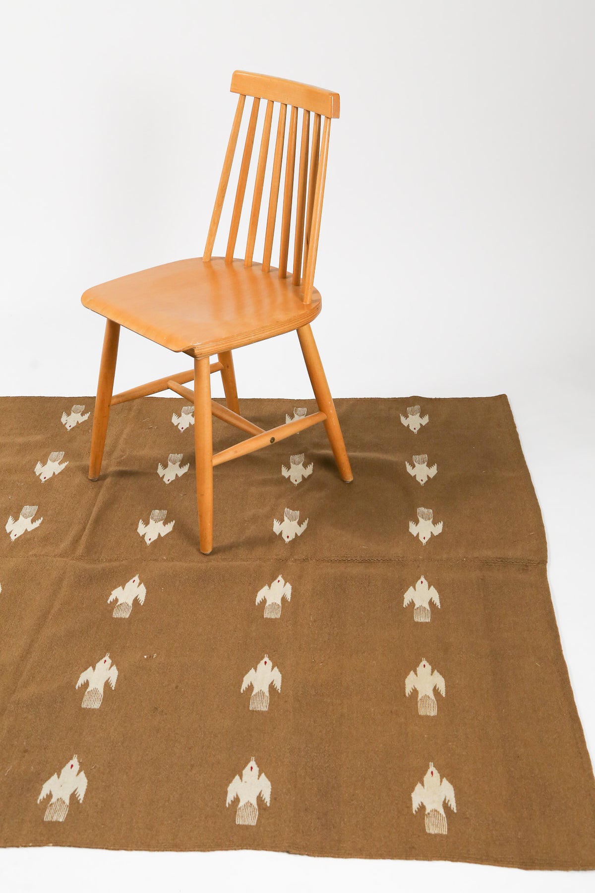 Vintage Thunderbird Pattern Wool Rug / ヴィンテージ サンダーバード柄 ウールラグ