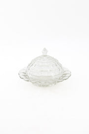 Glass Covered Butter Dish / ガラス カバー付きバターディッシュ