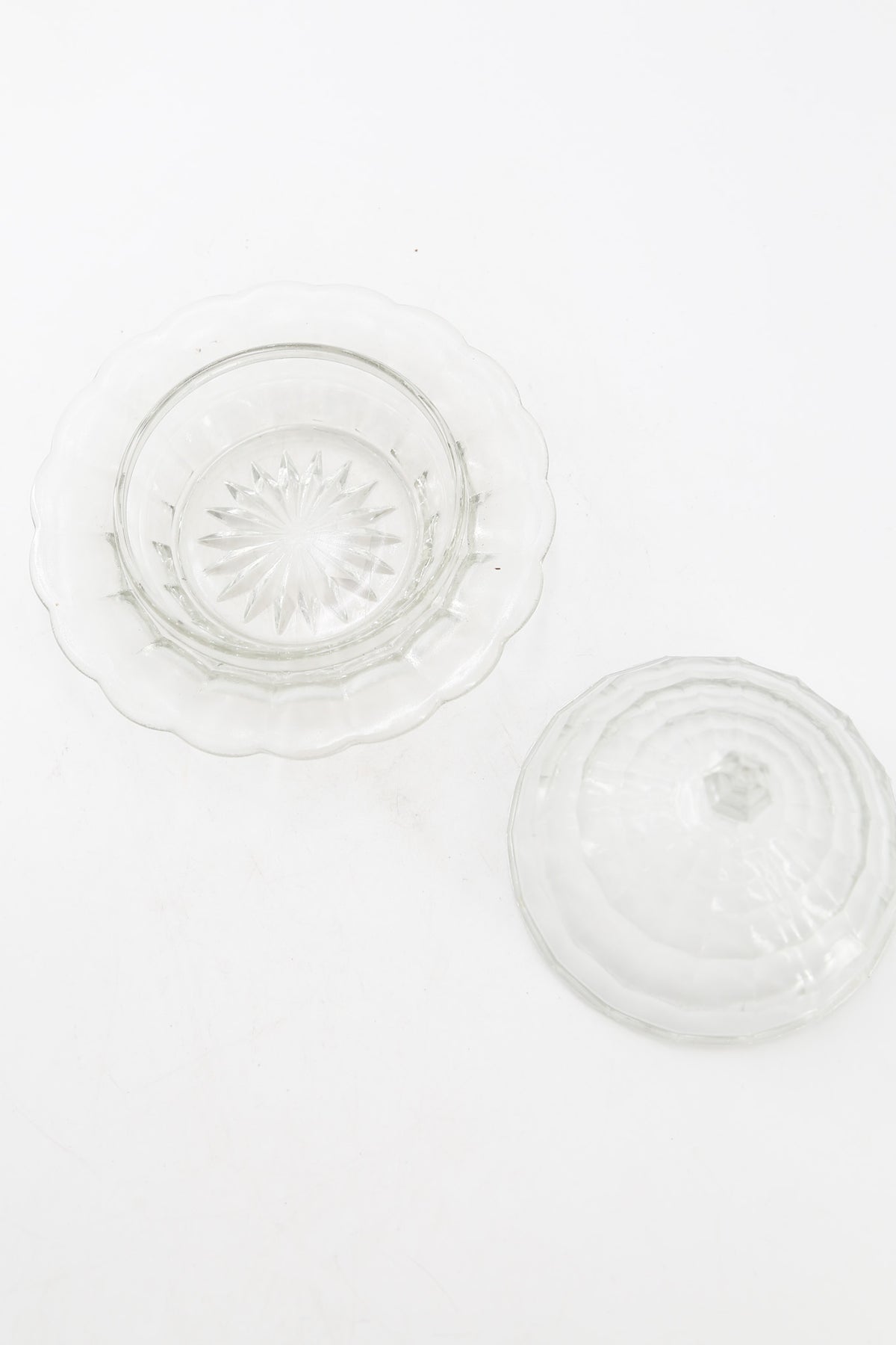 Glass Covered Butter Dish / ガラス カバー付きバターディッシュ
