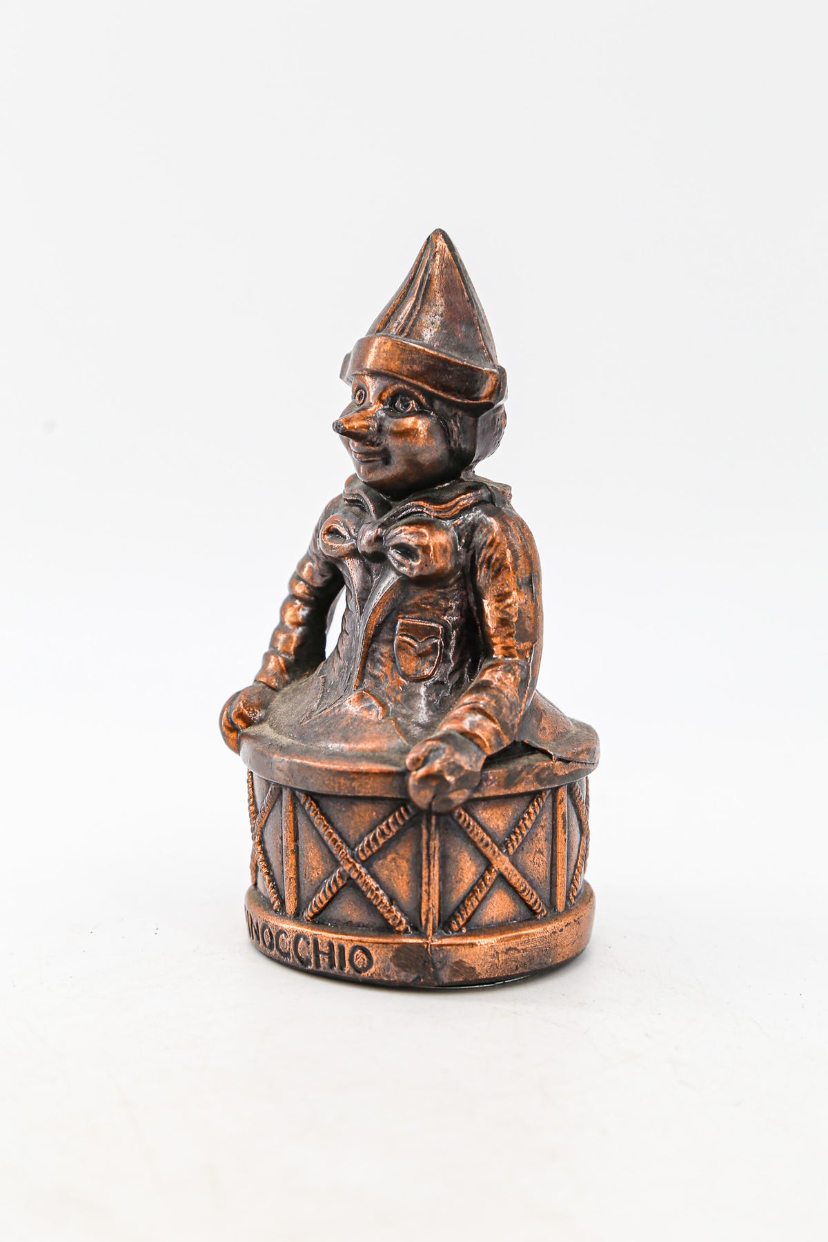 Vintage Pinocchio Metal Coin Bank / ヴィンテージ ピノキオ メタル コインバンク