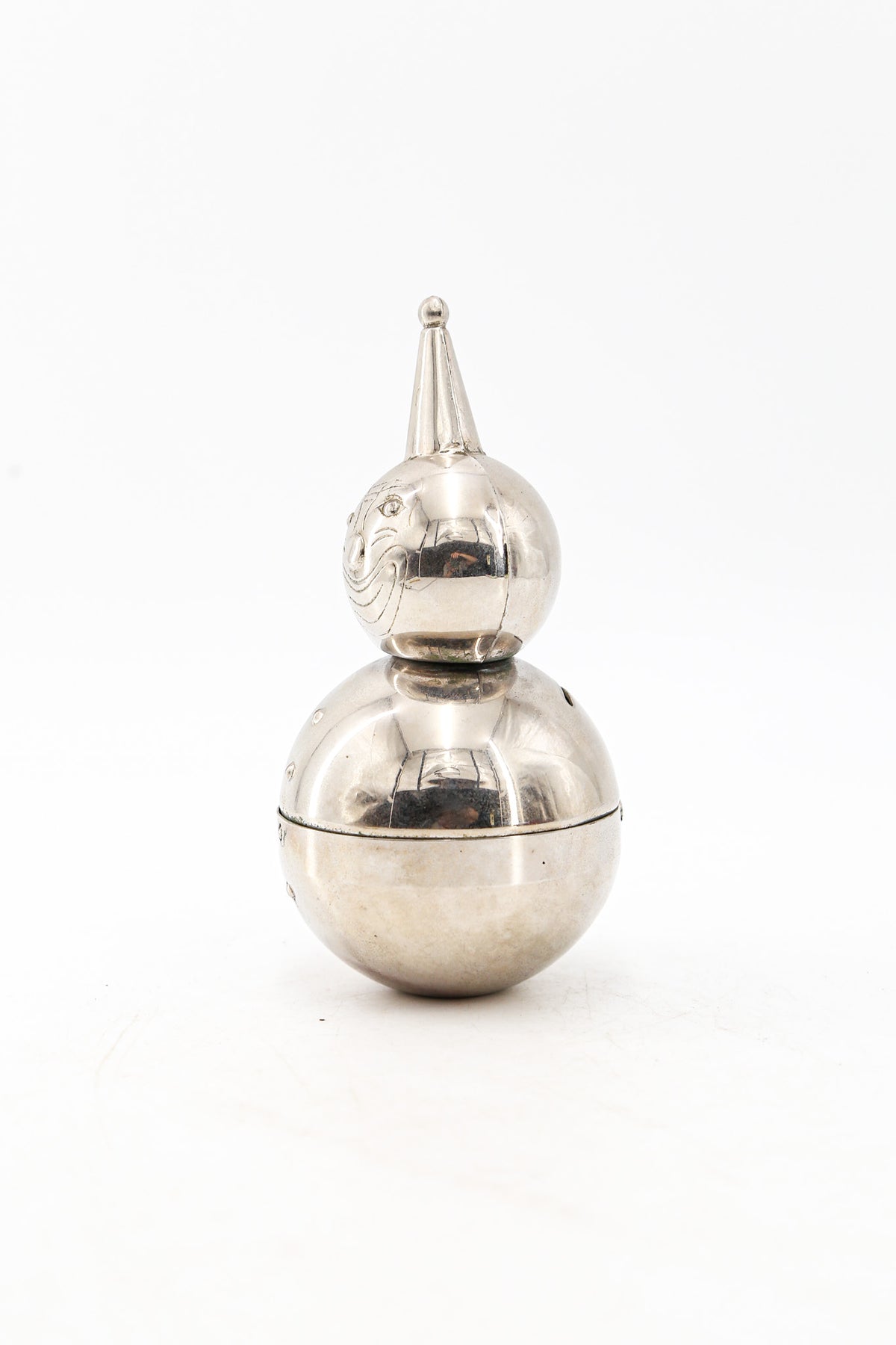 Silver Clown Coin Bank / シルバー クラウン コインバンク
