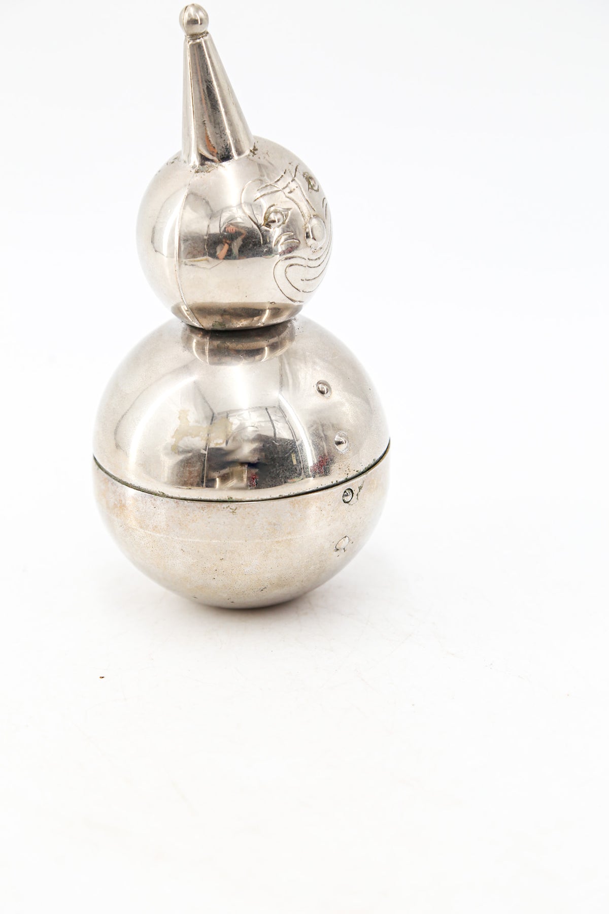 Silver Clown Coin Bank / シルバー クラウン コインバンク