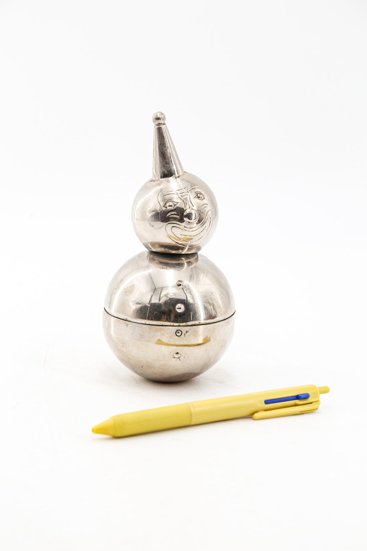 Silver Clown Coin Bank / シルバー クラウン コインバンク