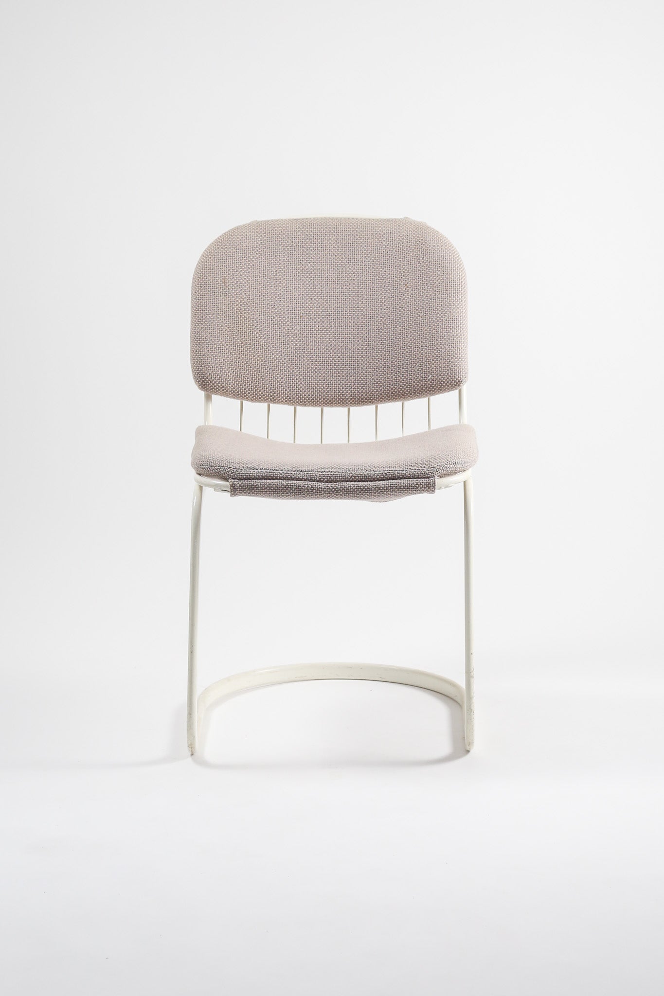 White Wire Cantilever Chair / ホワイトワイヤー カンチレバーチェア