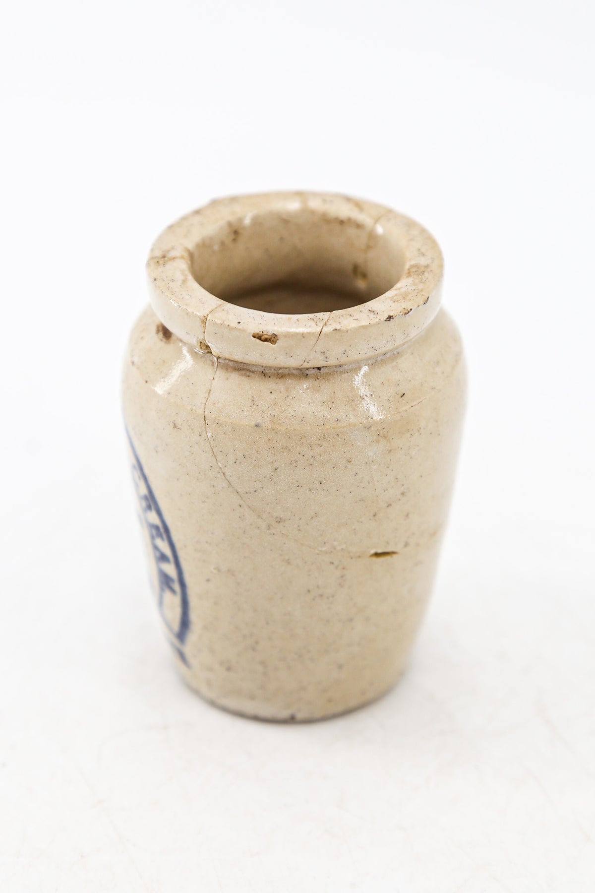 Item Name: Cream Jar / ストーンウェア クリームポット