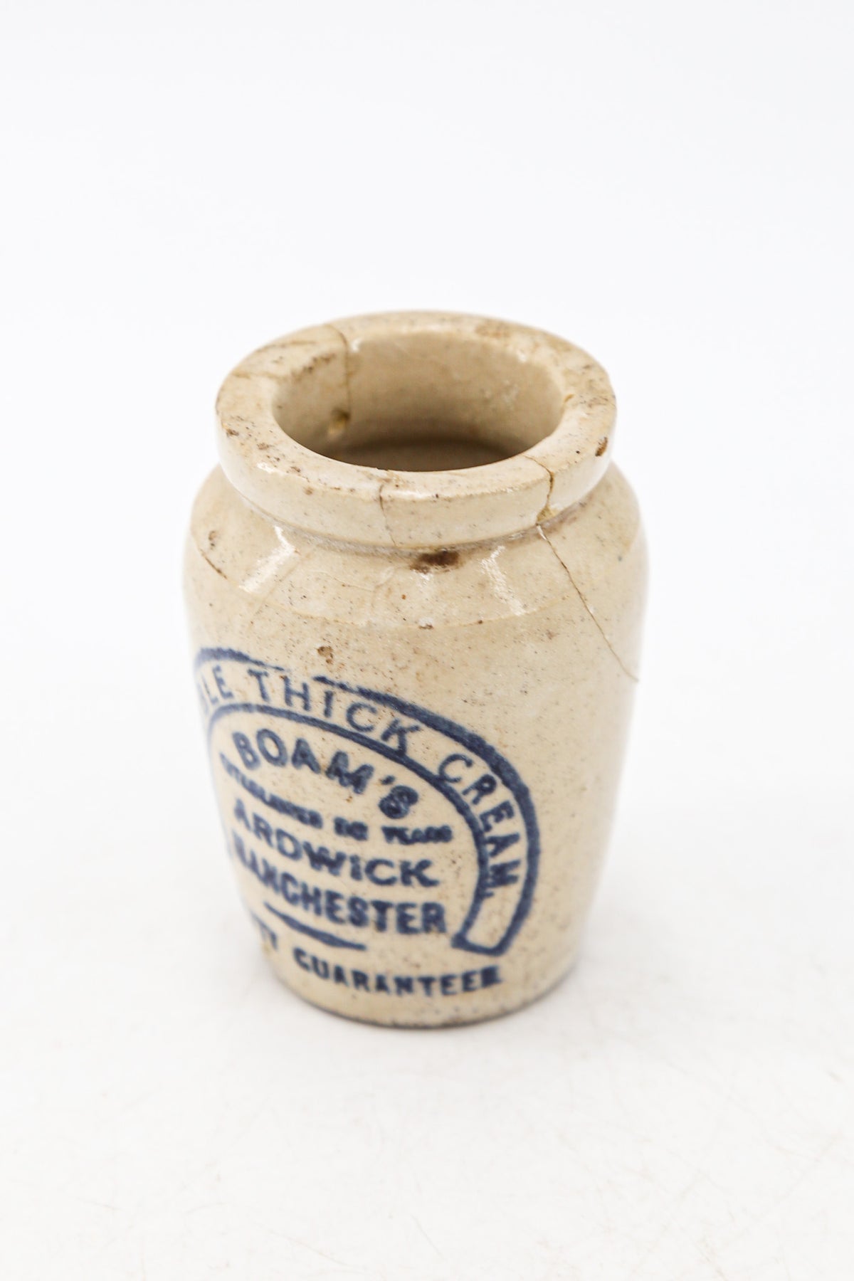 Item Name: Cream Jar / ストーンウェア クリームポット