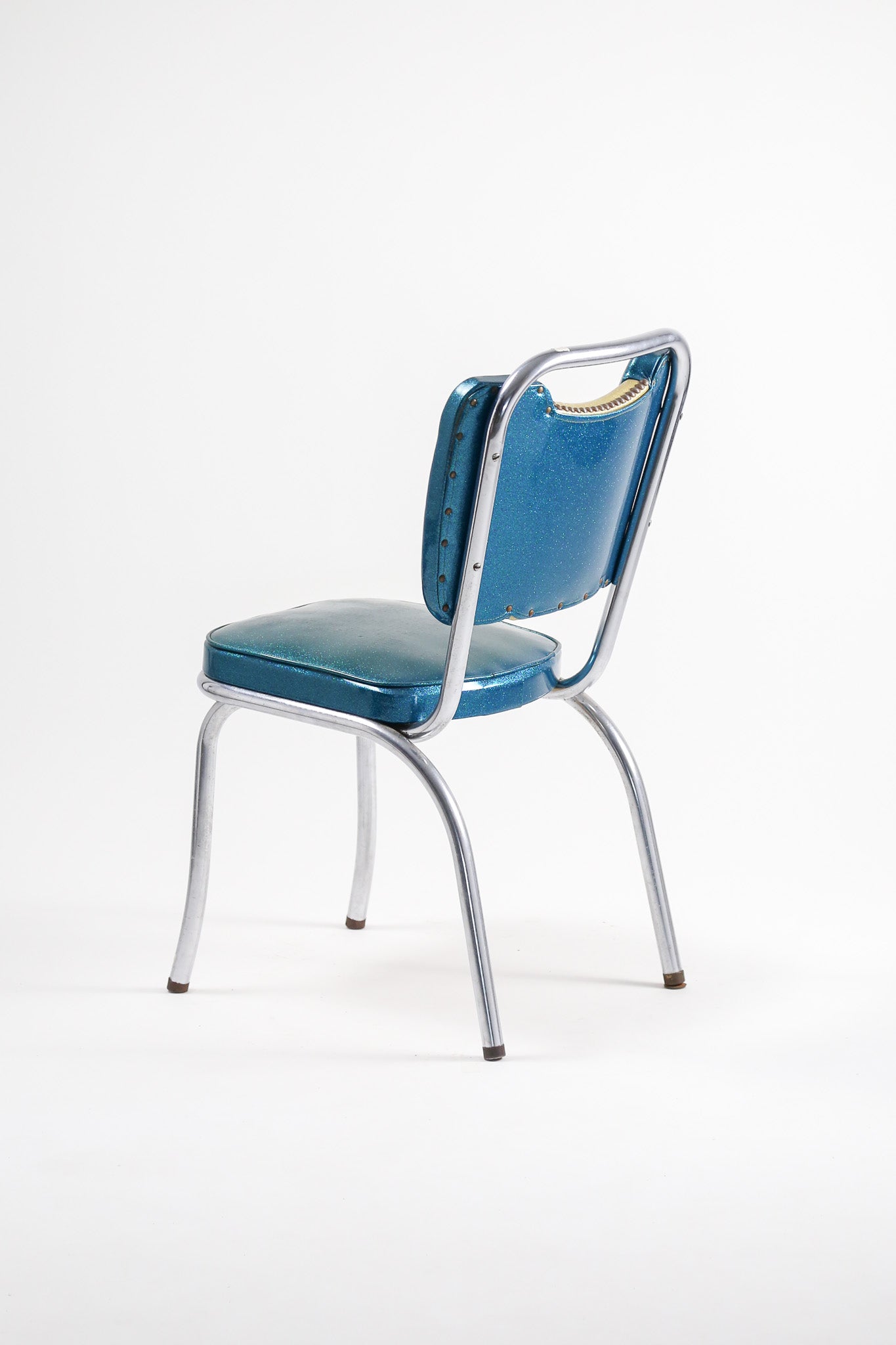 Chrome &amp; Sparkle Vinyl Diner Chair / クローム&amp;スパークルビニール ダイナーチェア