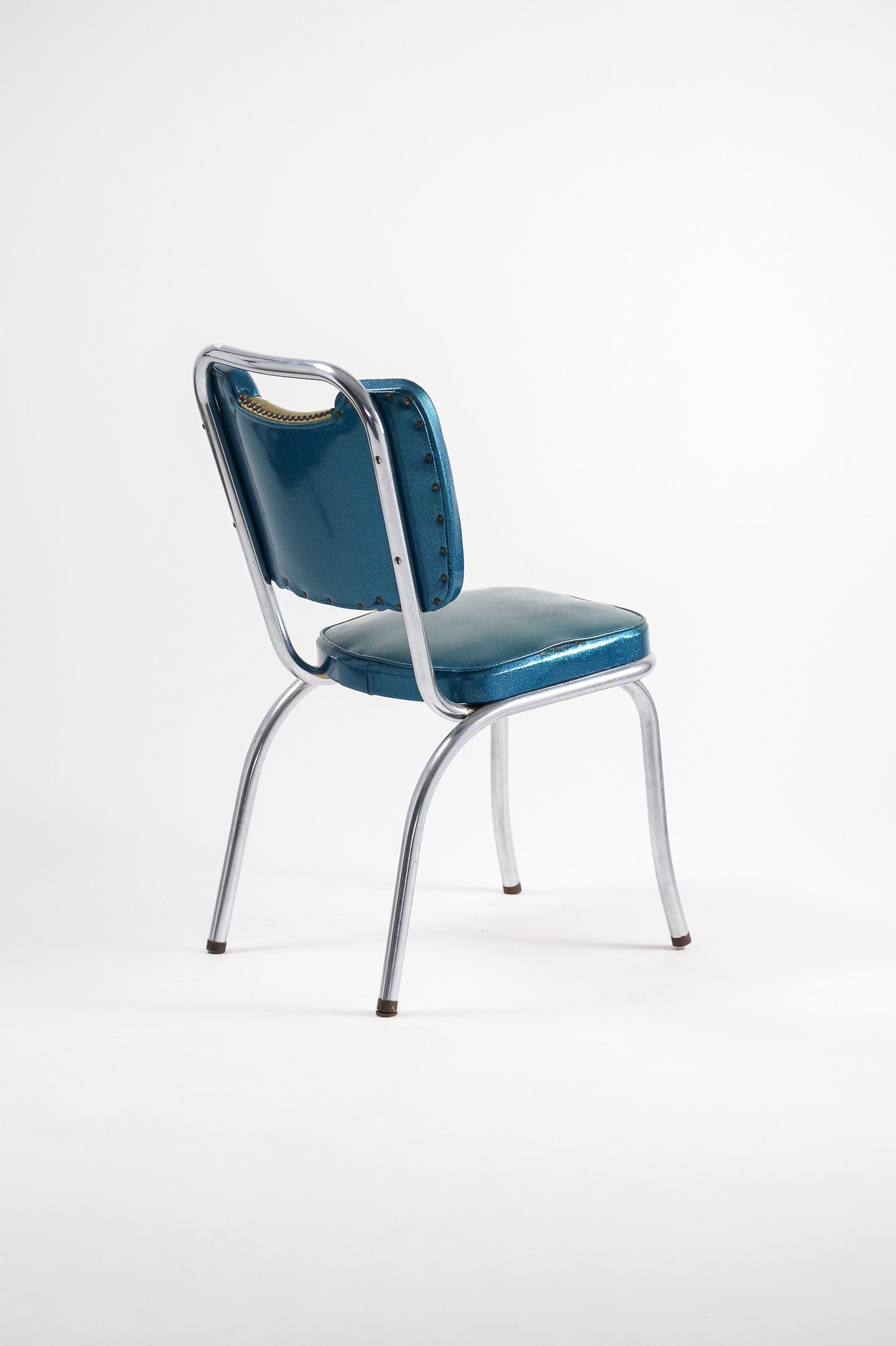 Chrome &amp; Sparkle Vinyl Diner Chair / クローム&amp;スパークルビニール ダイナーチェア
