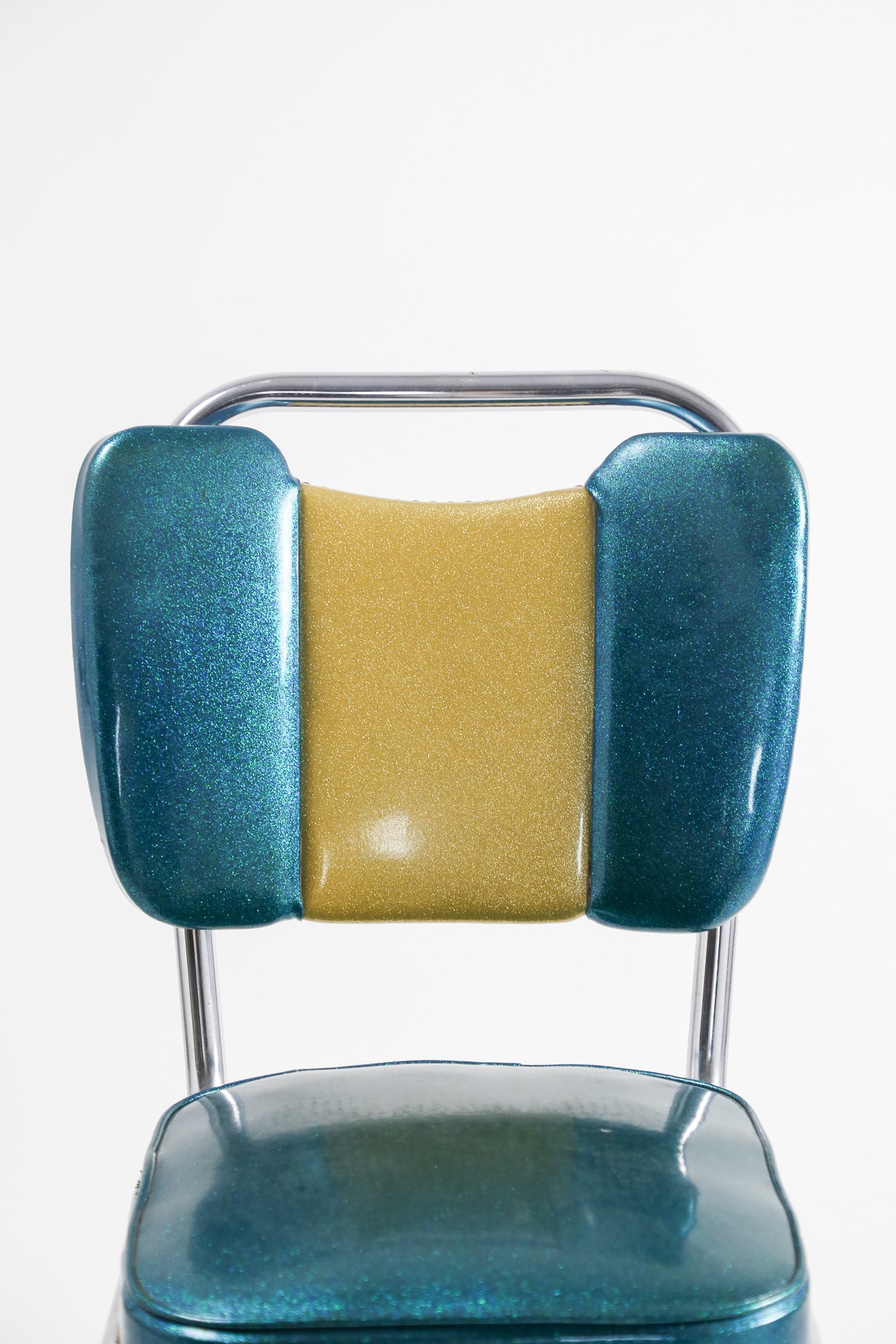 Chrome &amp; Sparkle Vinyl Diner Chair / クローム&amp;スパークルビニール ダイナーチェア