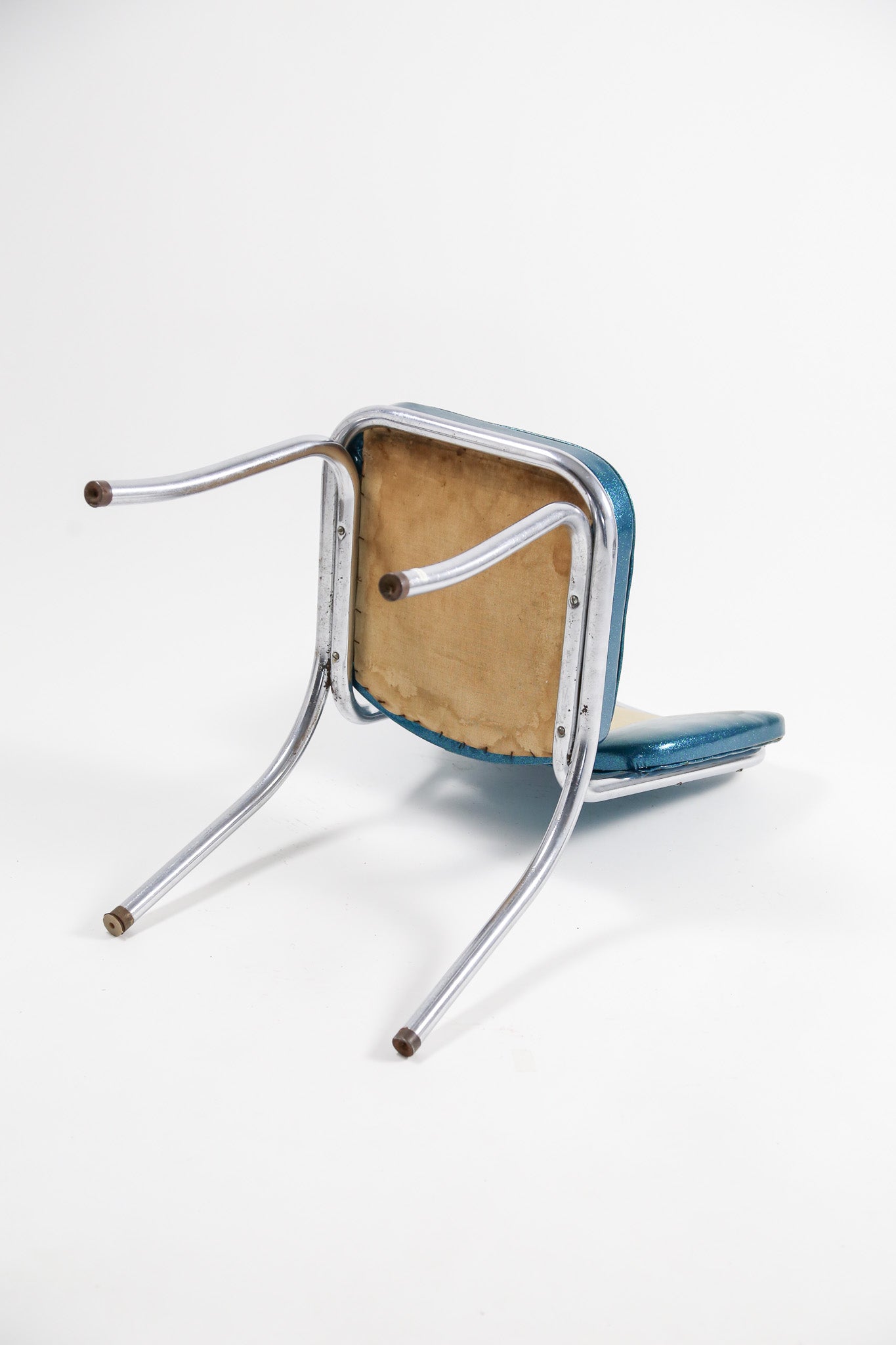 Chrome &amp; Sparkle Vinyl Diner Chair / クローム&amp;スパークルビニール ダイナーチェア