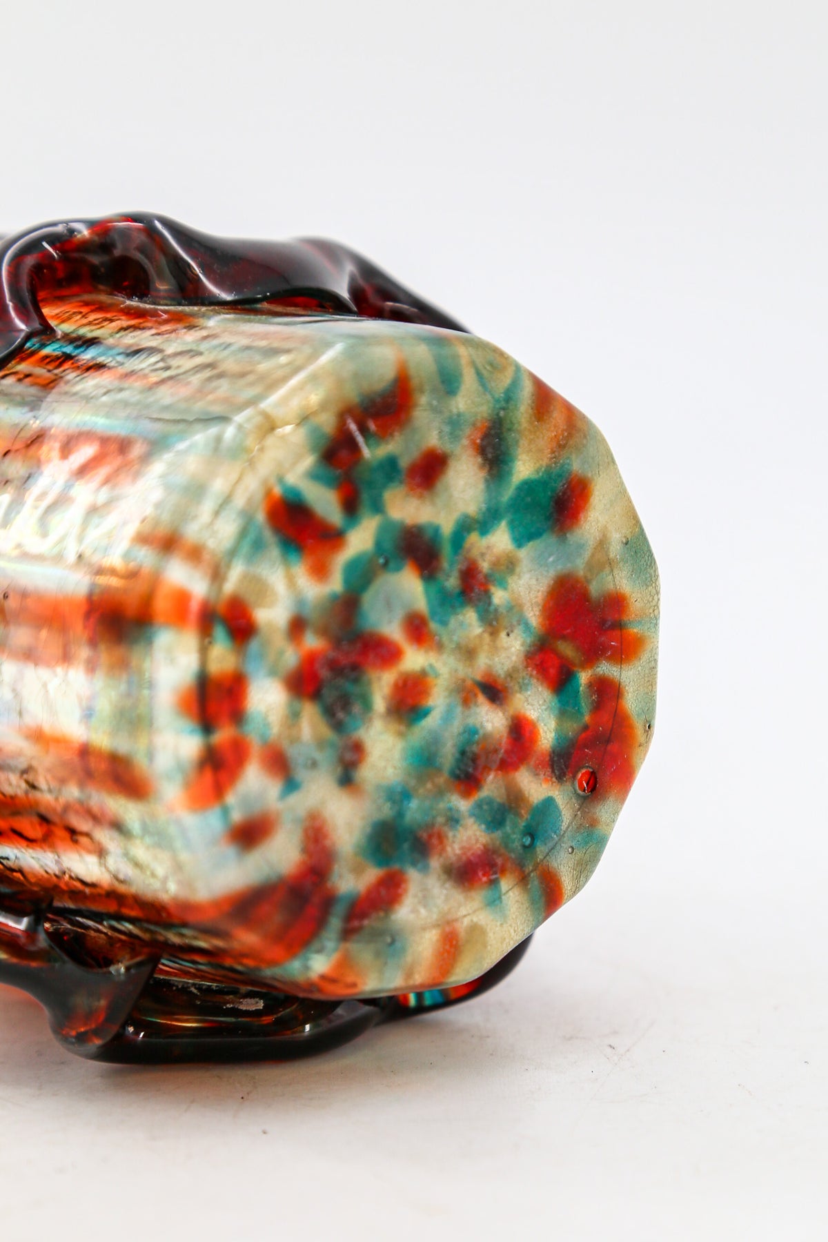 VINTAGE RESIN & GLASS TUMBLER / ヴィンテージ 樹脂デコレーション ガラスグラスタンブラー