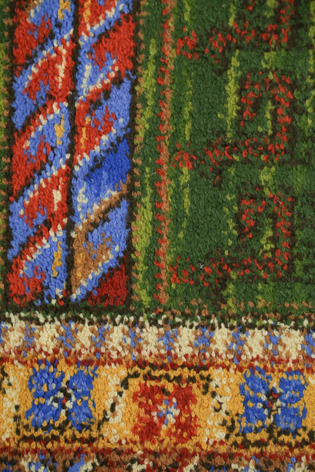 Vintage Patterned Area Rug / ヴィンテージ パターン エリアラグ