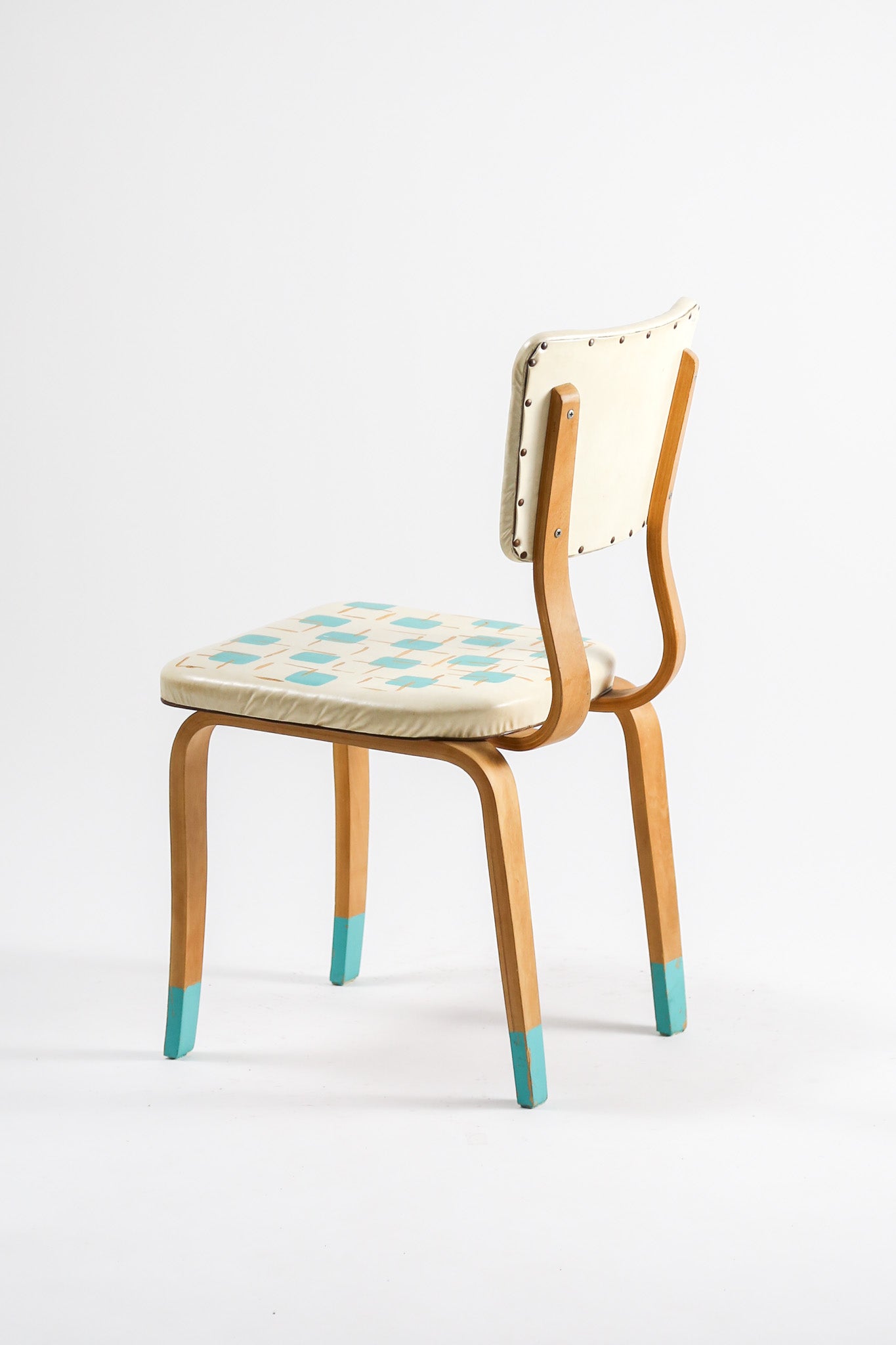 Vintage Geometric Pattern Bentwood Chair / ヴィンテージ 幾何学模様 ベントウッドチェア