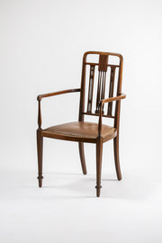 Antique Inlay Armchair / アンティーク インレイ アームチェア