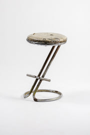 Vintage Z-shaped Bar Stool / ヴィンテージ Z型 バースツール