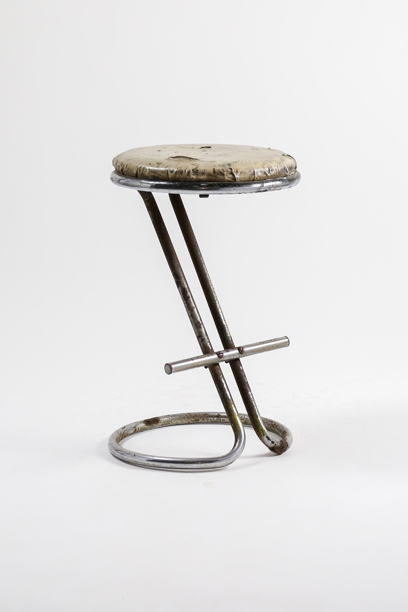 Vintage Z-shaped Bar Stool / ヴィンテージ Z型 バースツール