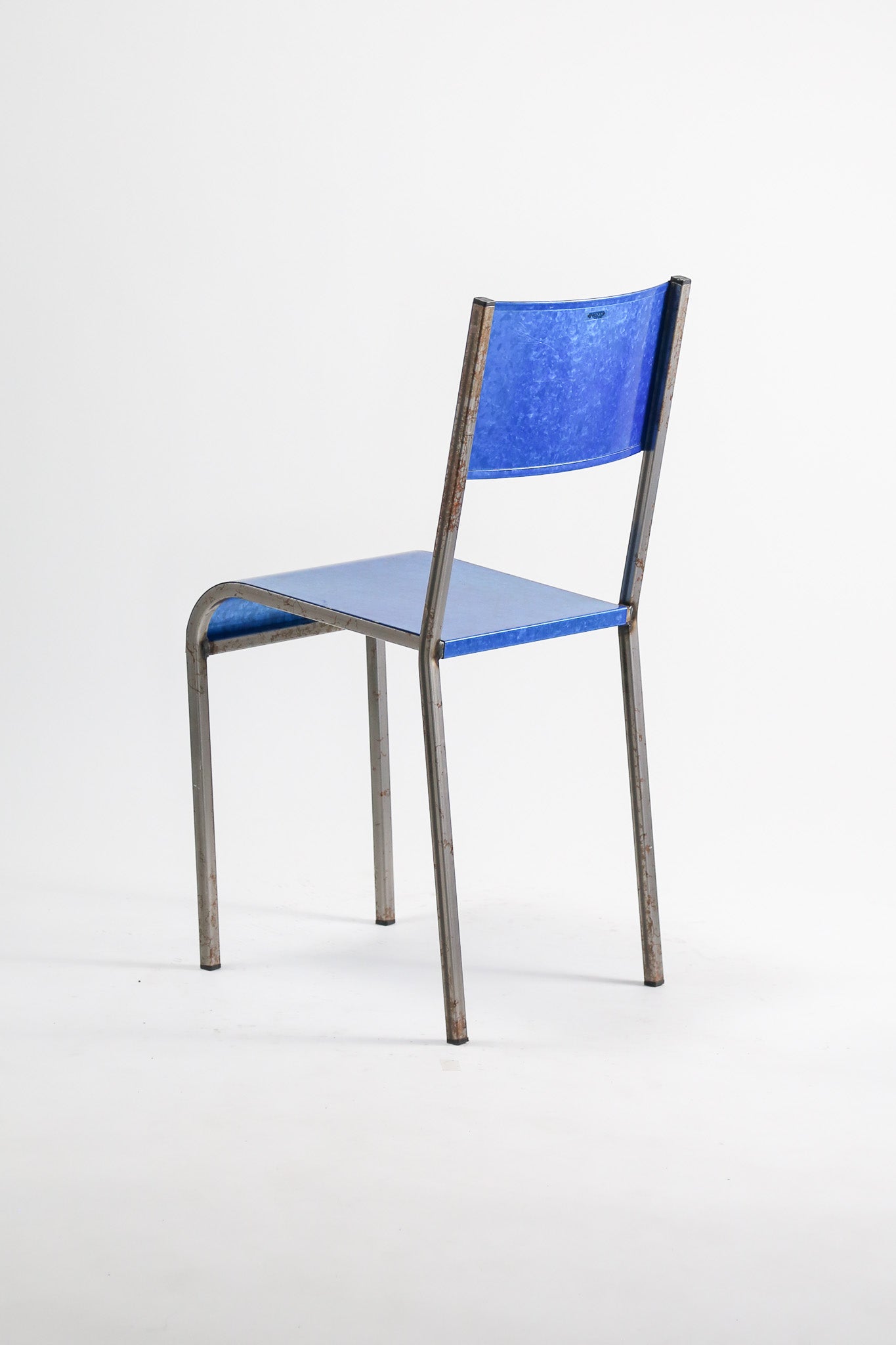 Blue Metal Chair by Parisotto / ブルーメタルチェア
