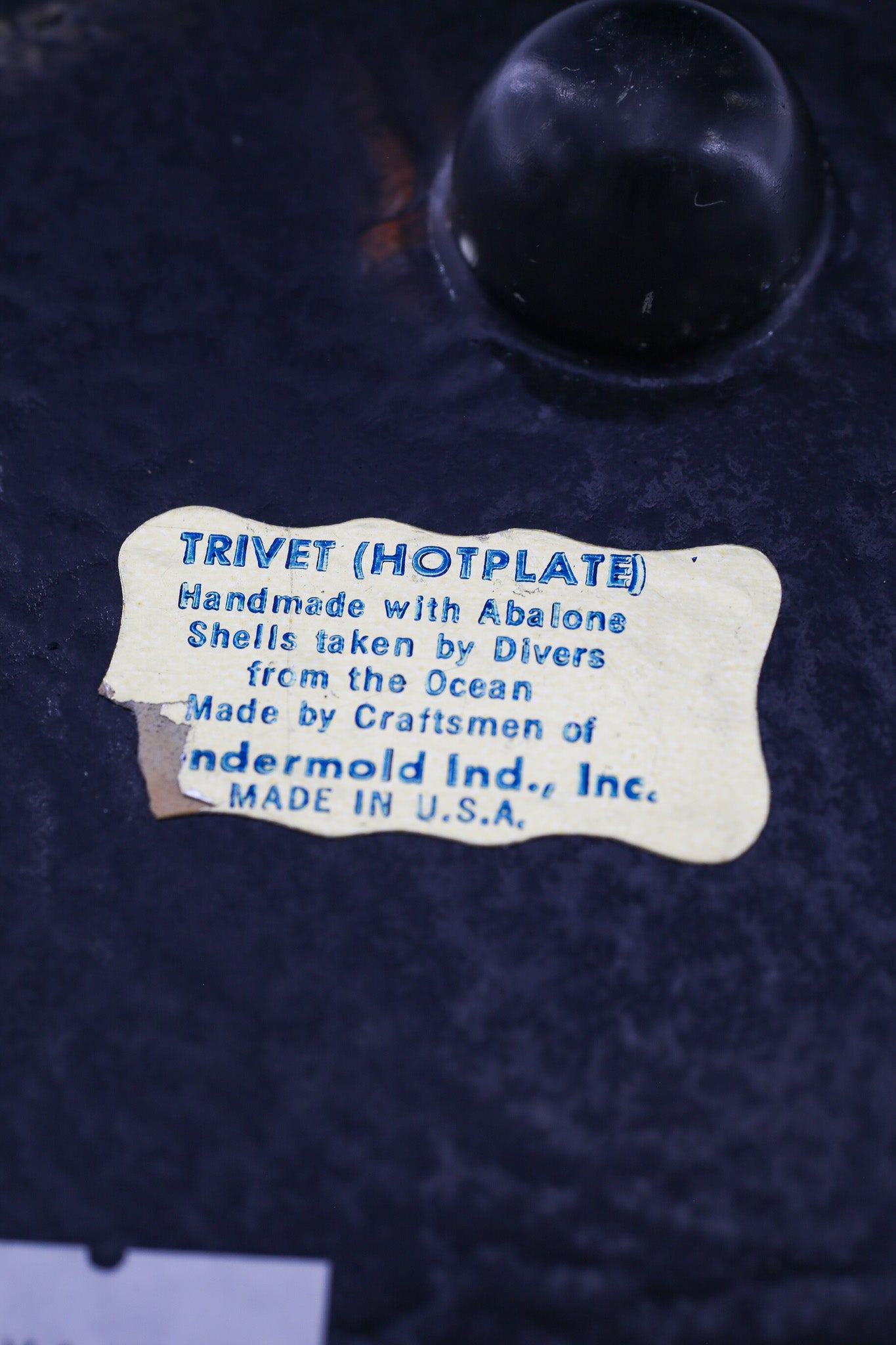 TRIVET (HOTPLATE) / アバロンシェルのトリベット（鍋敷き）