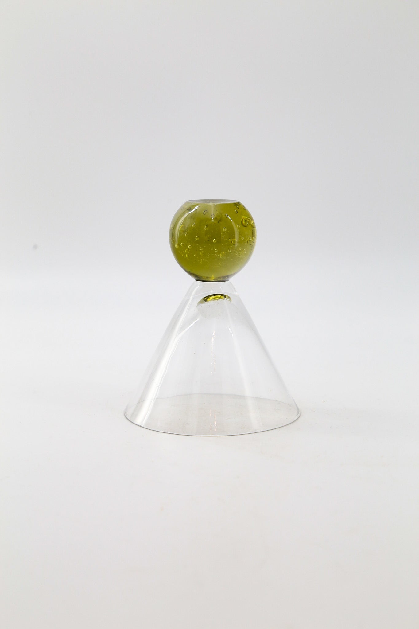 Glass Stem Bowl / ガラスの杯
