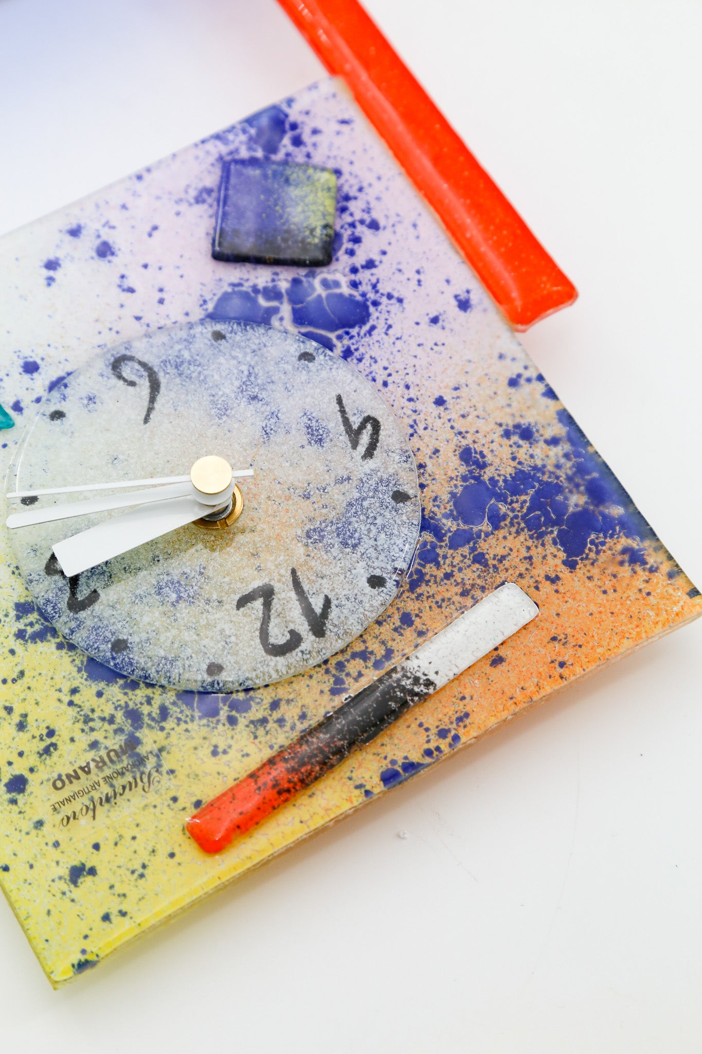 Murano Glass Table Clock / ムラノグラス テーブルクロック