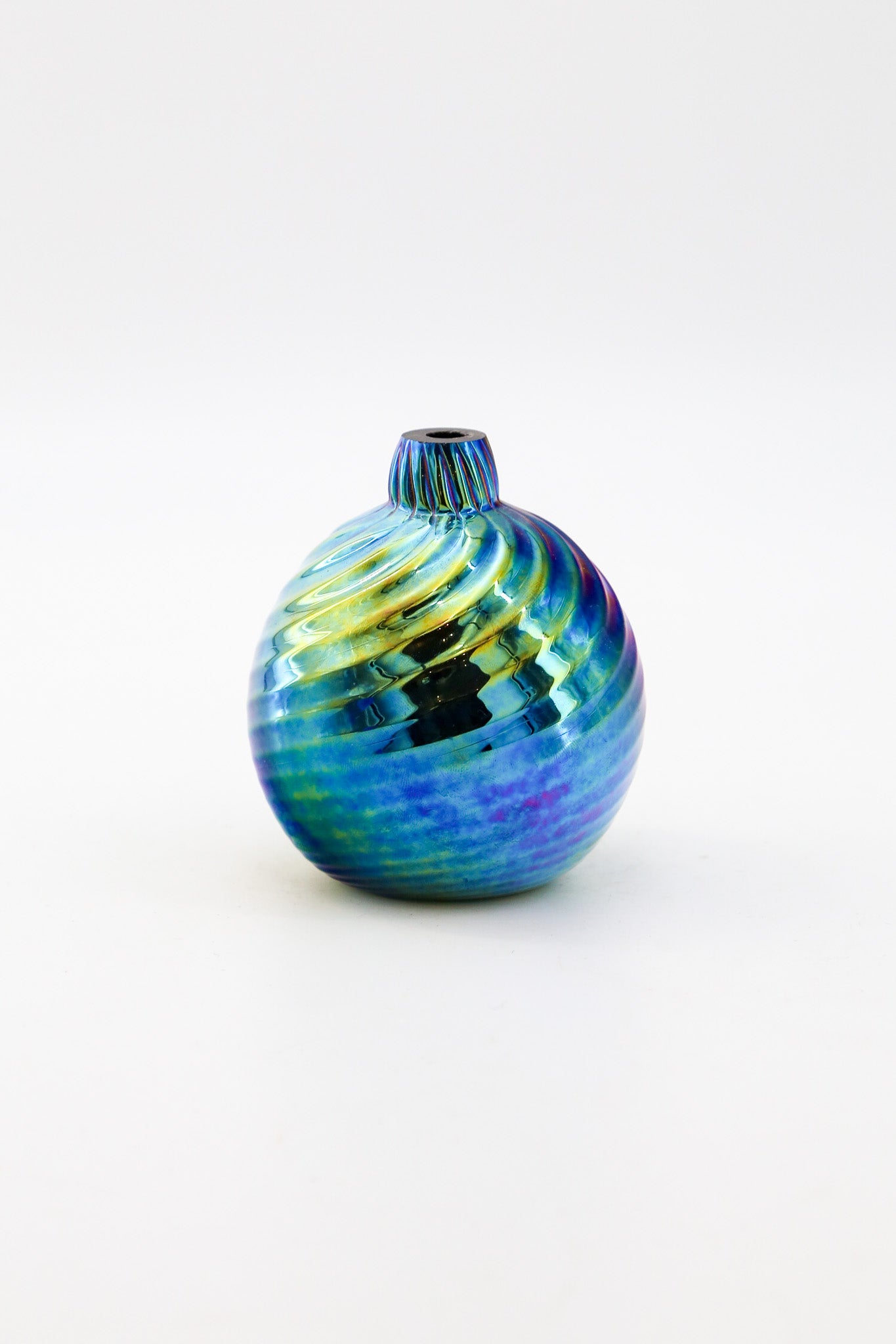 Iridescent Glass Bud Vase / イリデセント ガラス フラワーベース