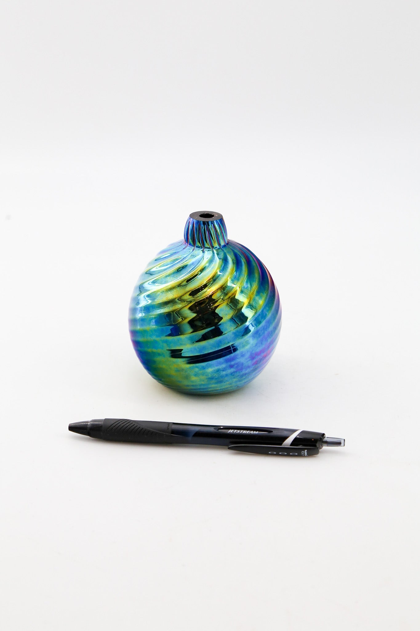 Iridescent Glass Bud Vase / イリデセント ガラス フラワーベース