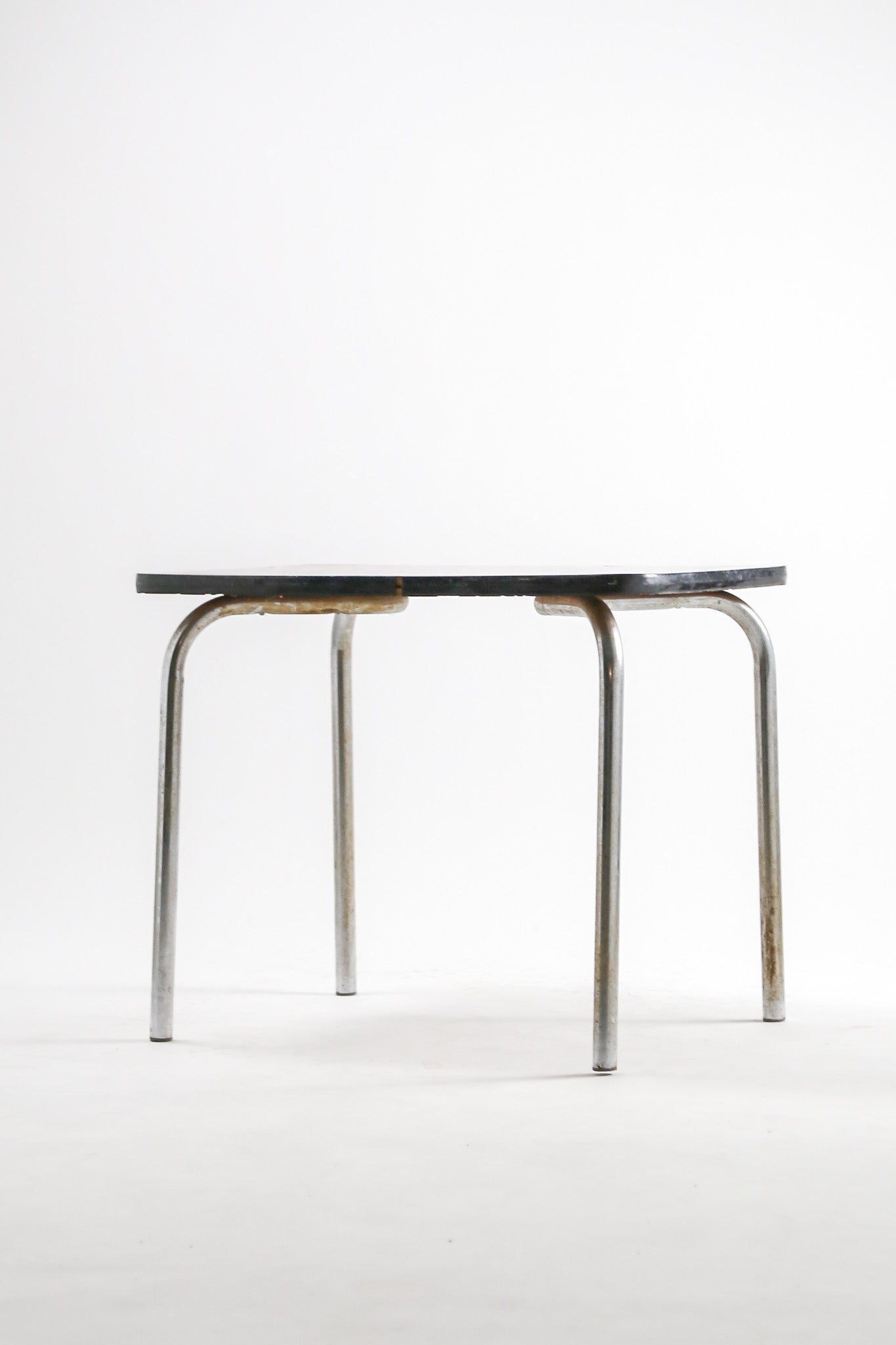 Patterned Top Side Table / 柄入りメラミントップ サイドテーブル