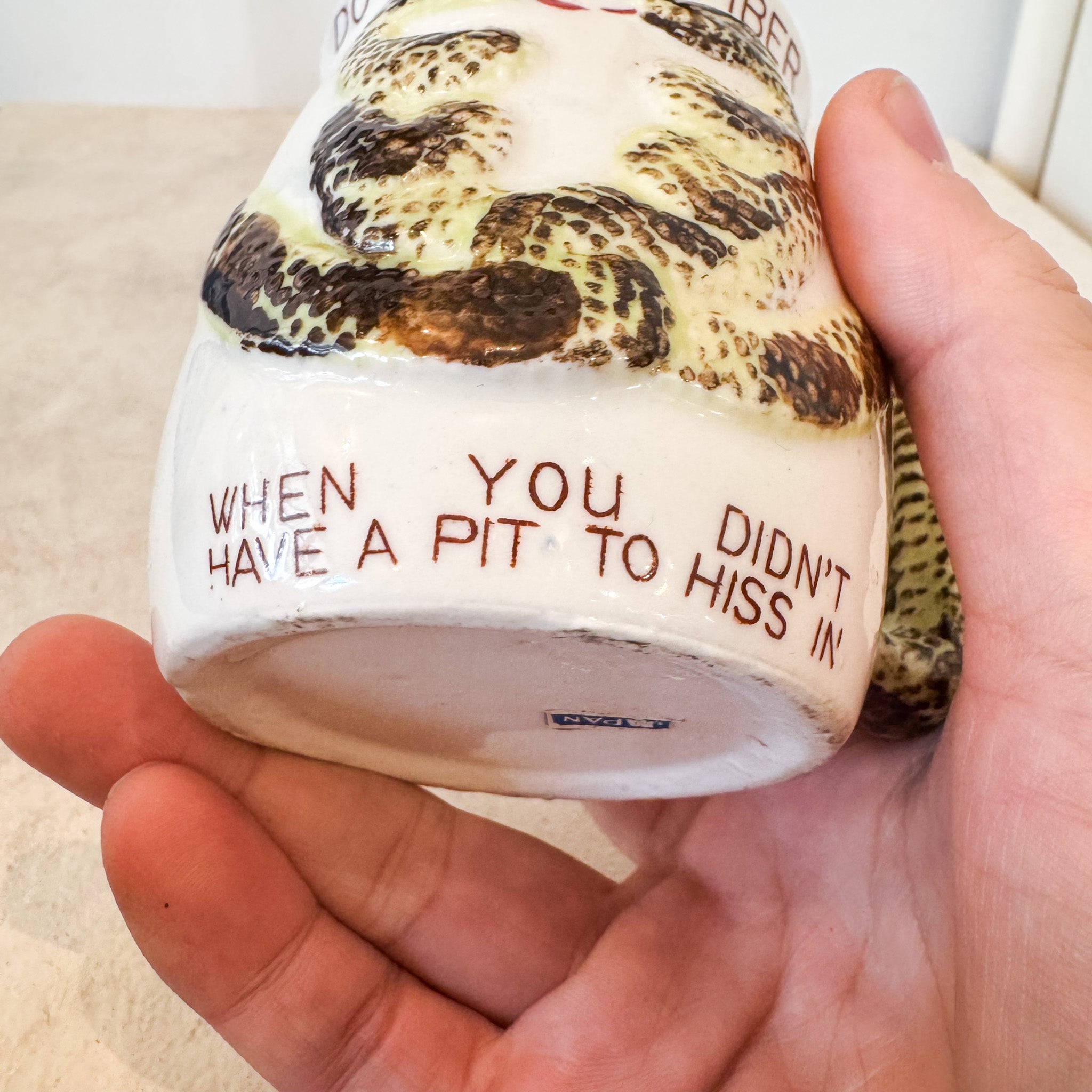 Snake Mug / スネイクマグ