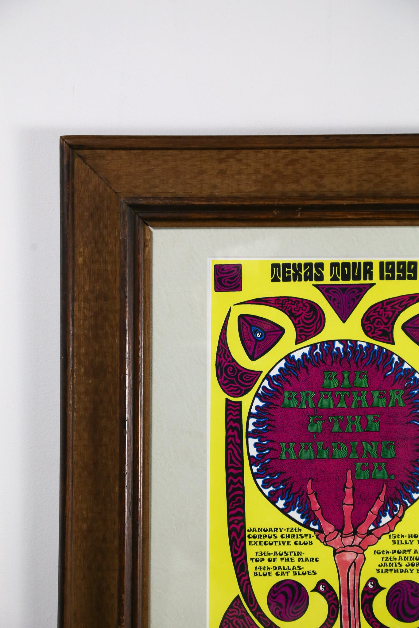 Texas Tour 1999 Wall Art / テキサスツアー 1999 ウォールアート