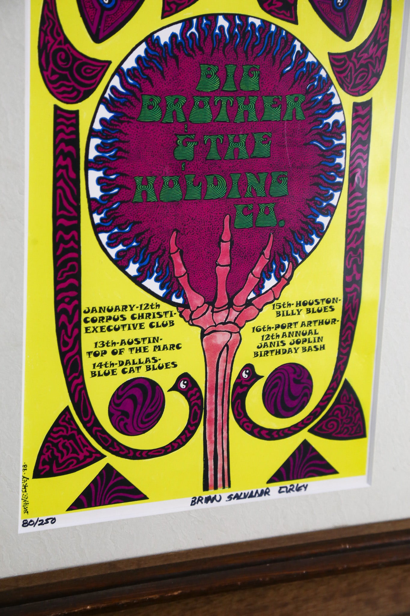 Texas Tour 1999 Wall Art / テキサスツアー 1999 ウォールアート