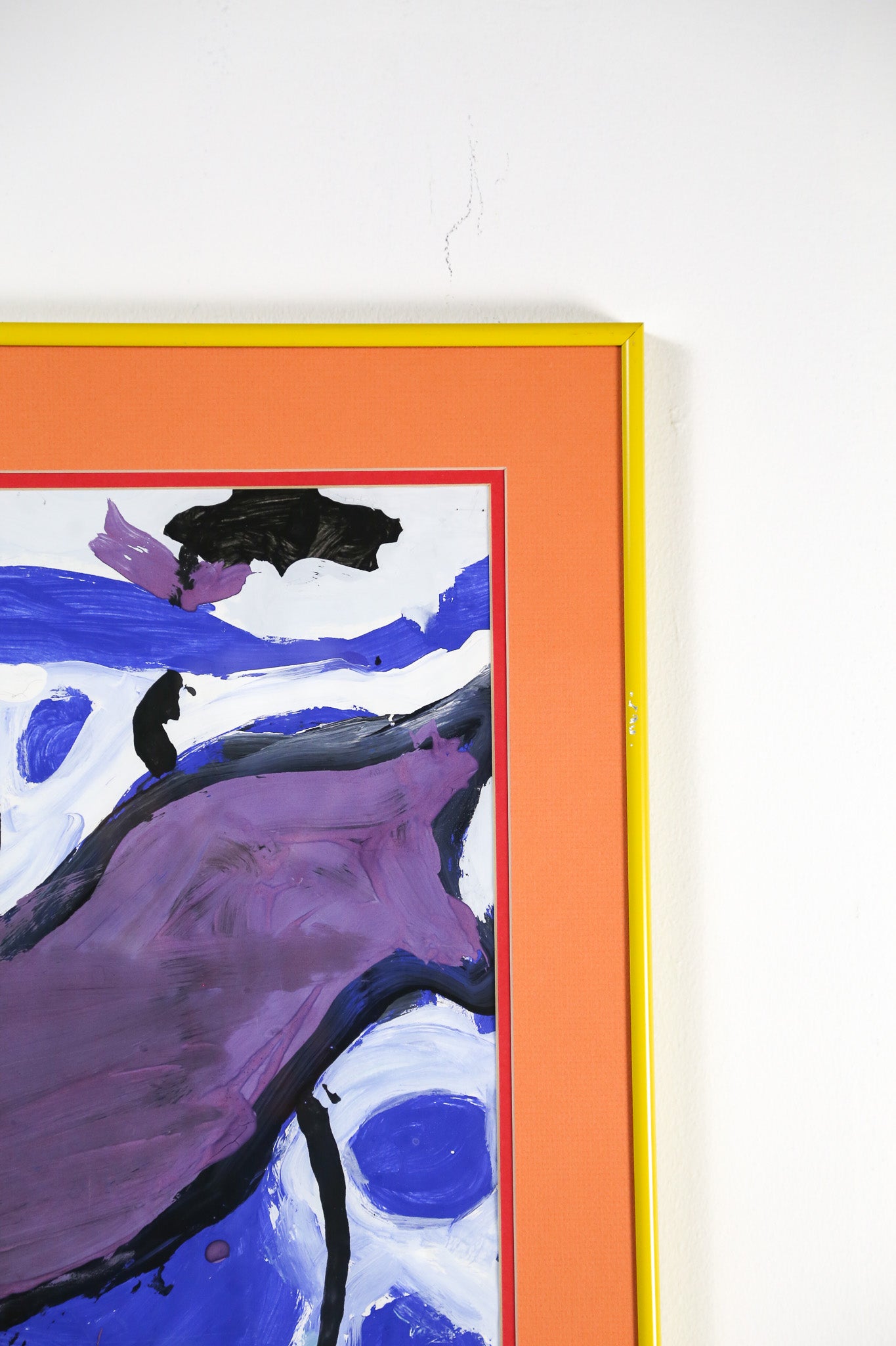 Purple Bird Wall Art / ムラサキのトリ ウォールアート