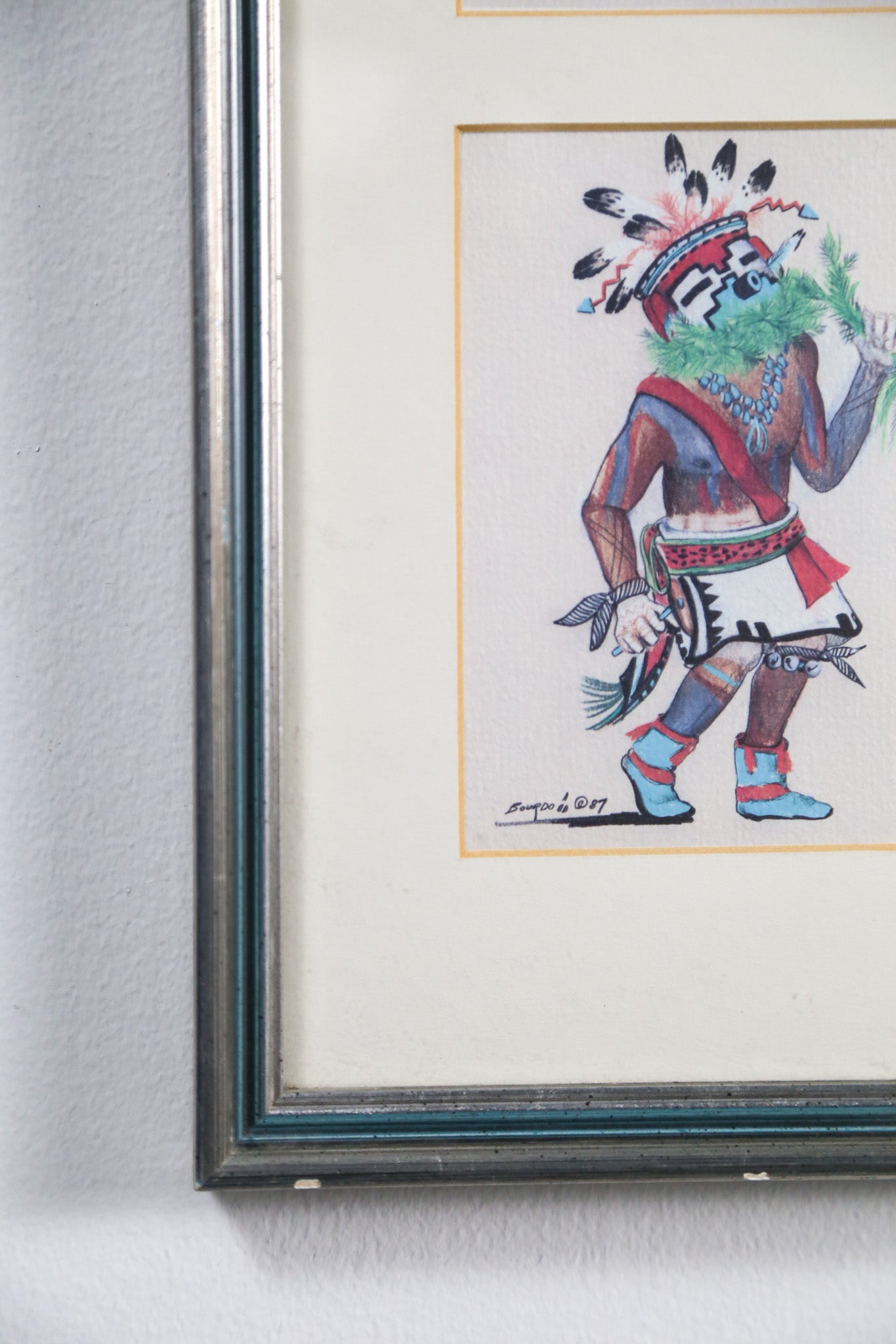 Kachina 5-Piece Wall Art / カチーナ 5連 ウォールアート