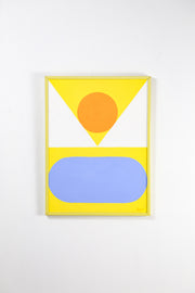Geometric Abstract Canvas Art / キャンバス 幾何学の絵
