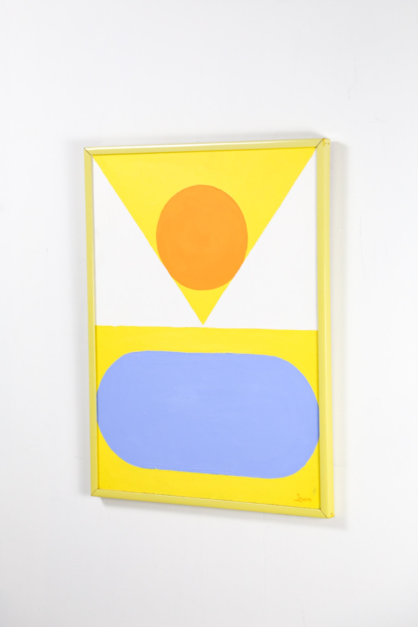 Geometric Abstract Canvas Art / キャンバス 幾何学の絵