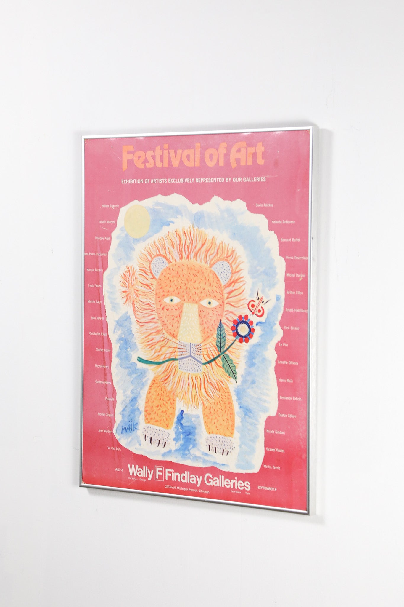 Lion Poster / ライオンポスター