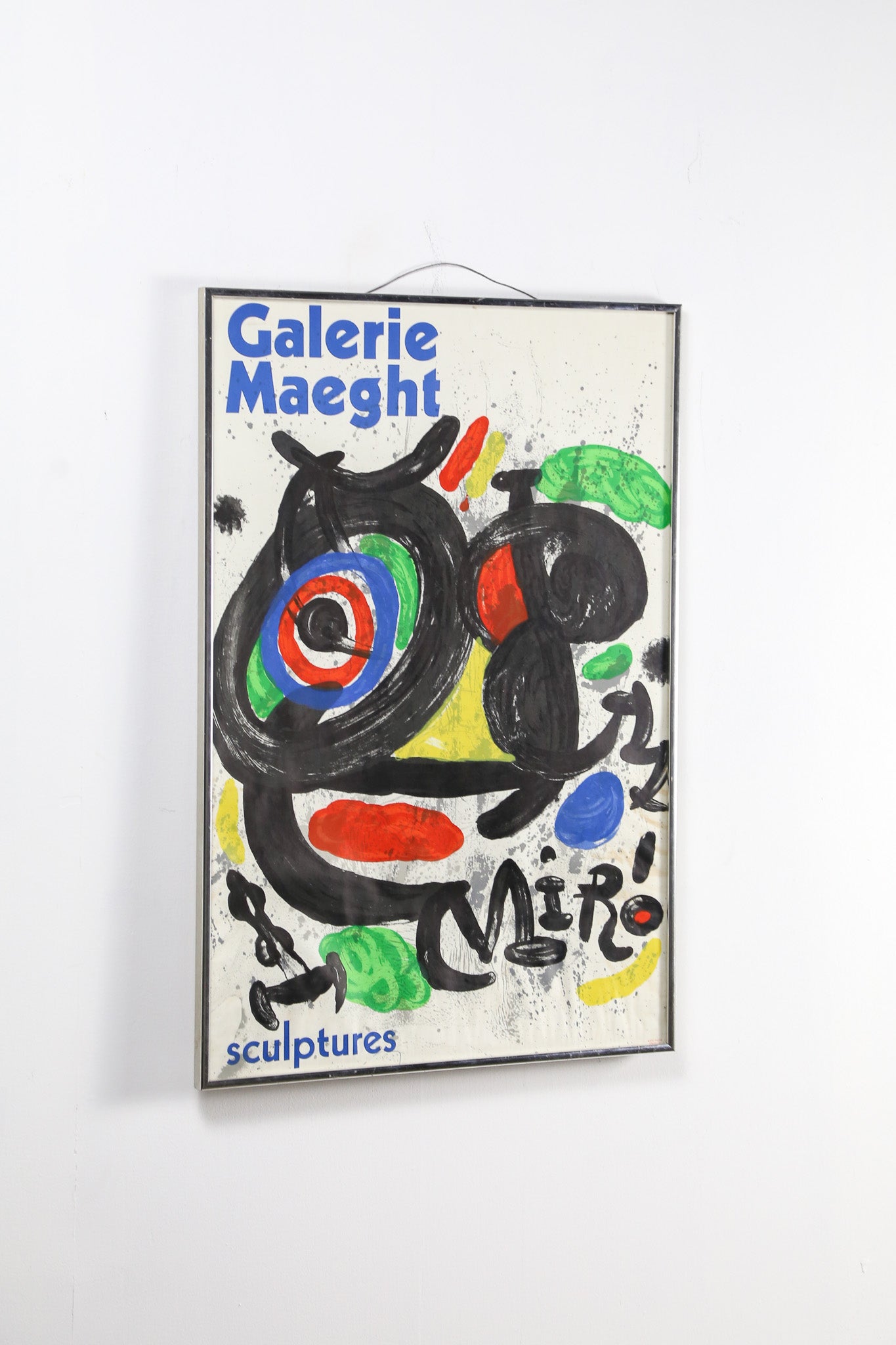 Joan Miró Exhibition Poster / ジョアン・ミロ リトグラフ ポスター