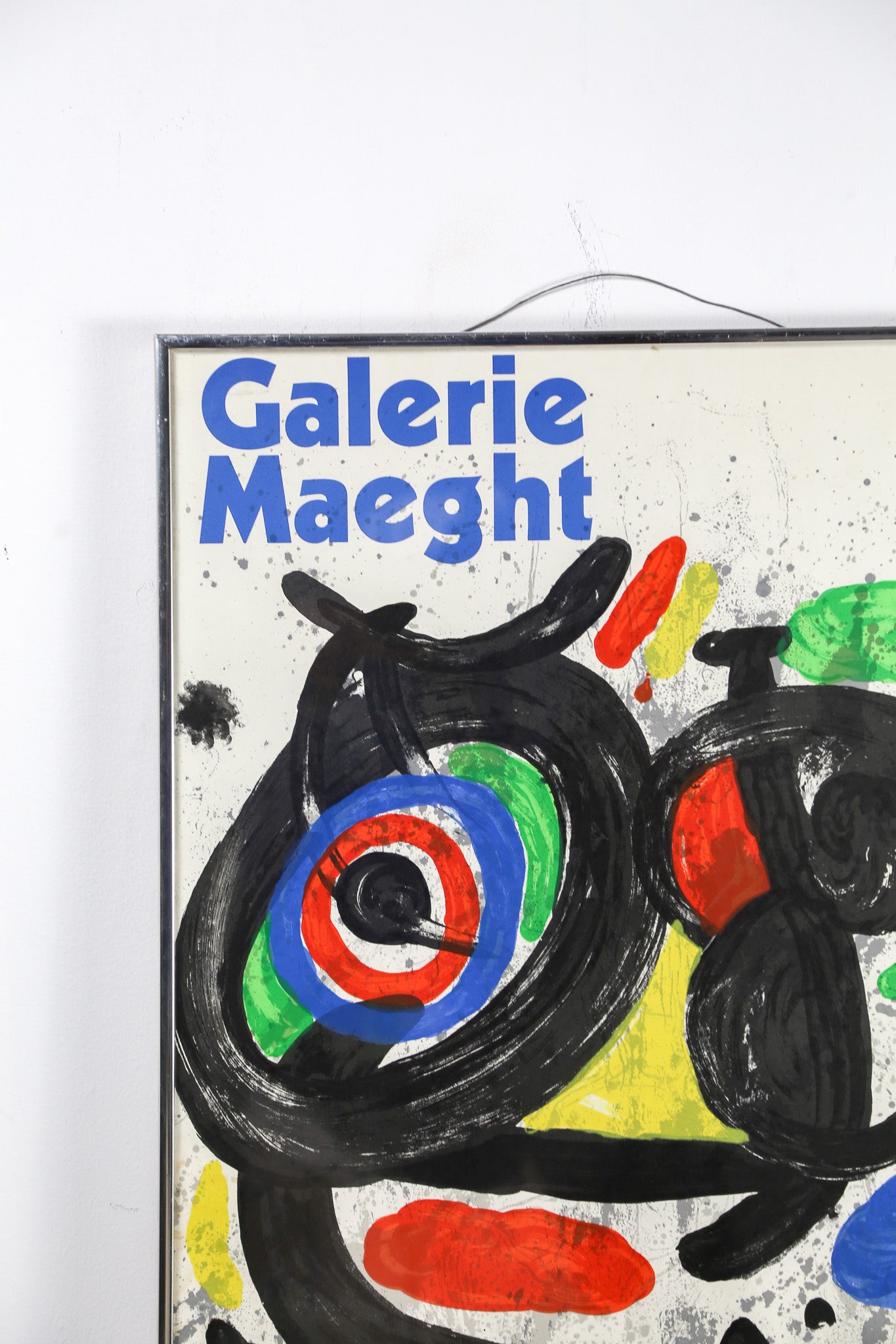 Joan Miró Exhibition Poster / ジョアン・ミロ リトグラフ ポスター
